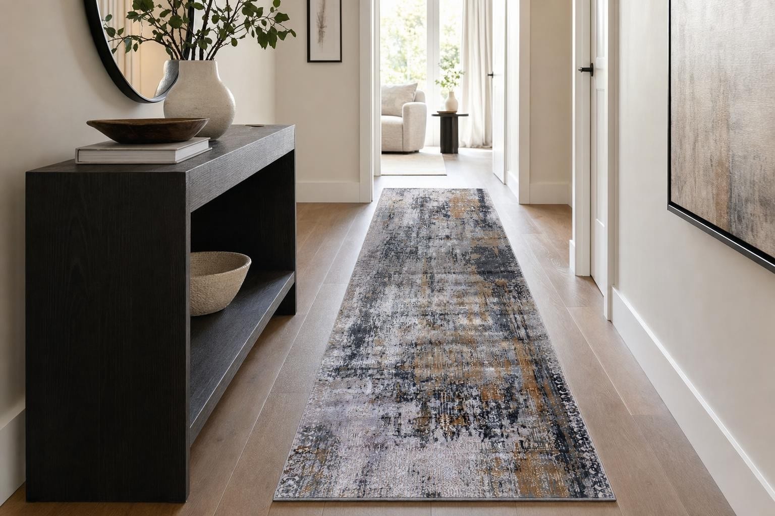 Lucia 1014B Runner Gray/Bronze/Silver