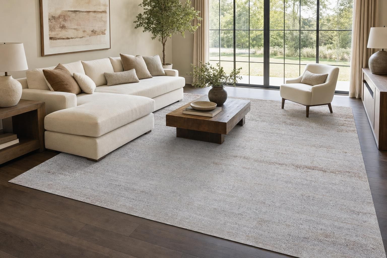 Lucia 60538- Beige/Gray/Silver