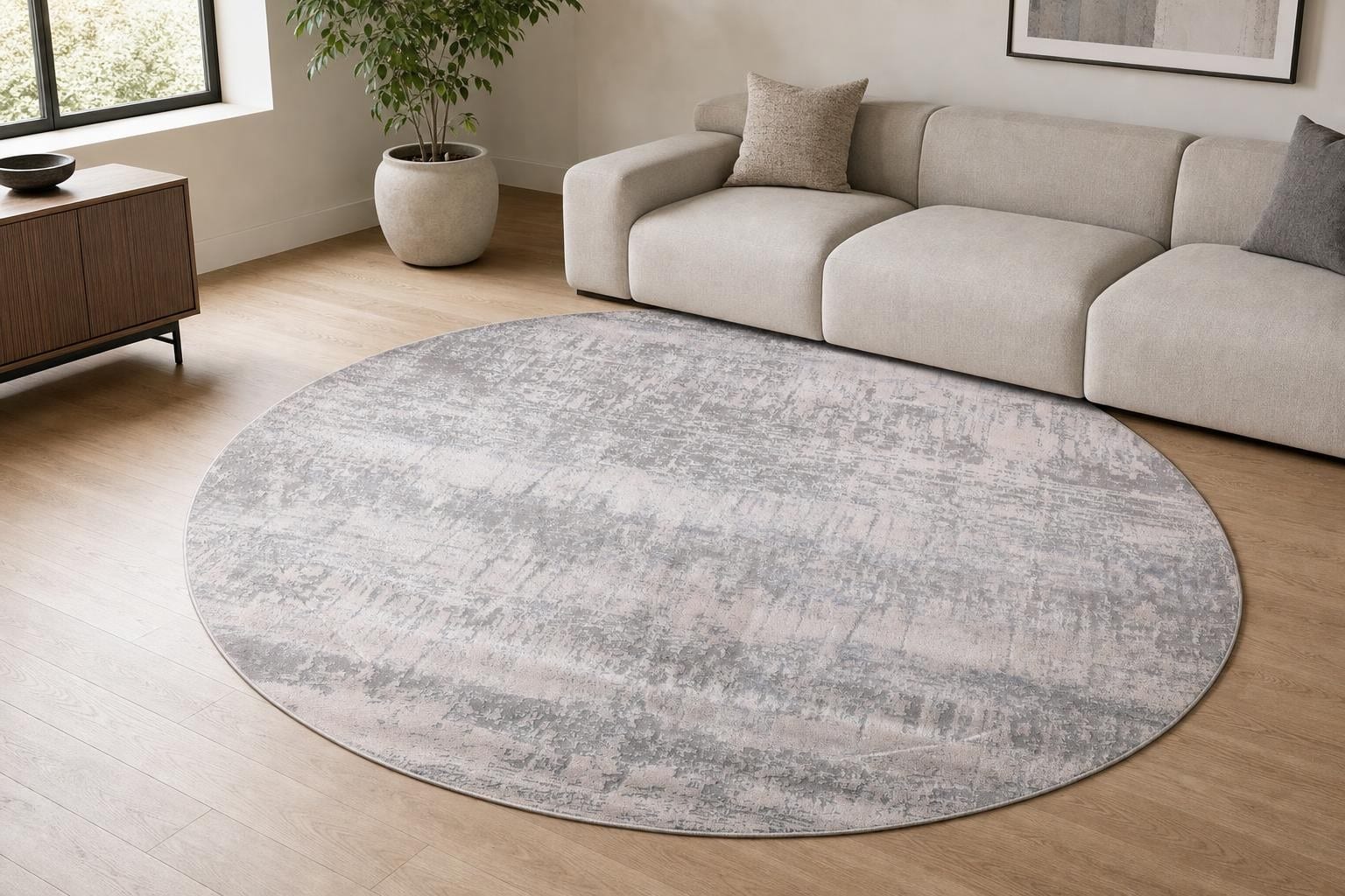 Ella B746A Round Gray/Silver
