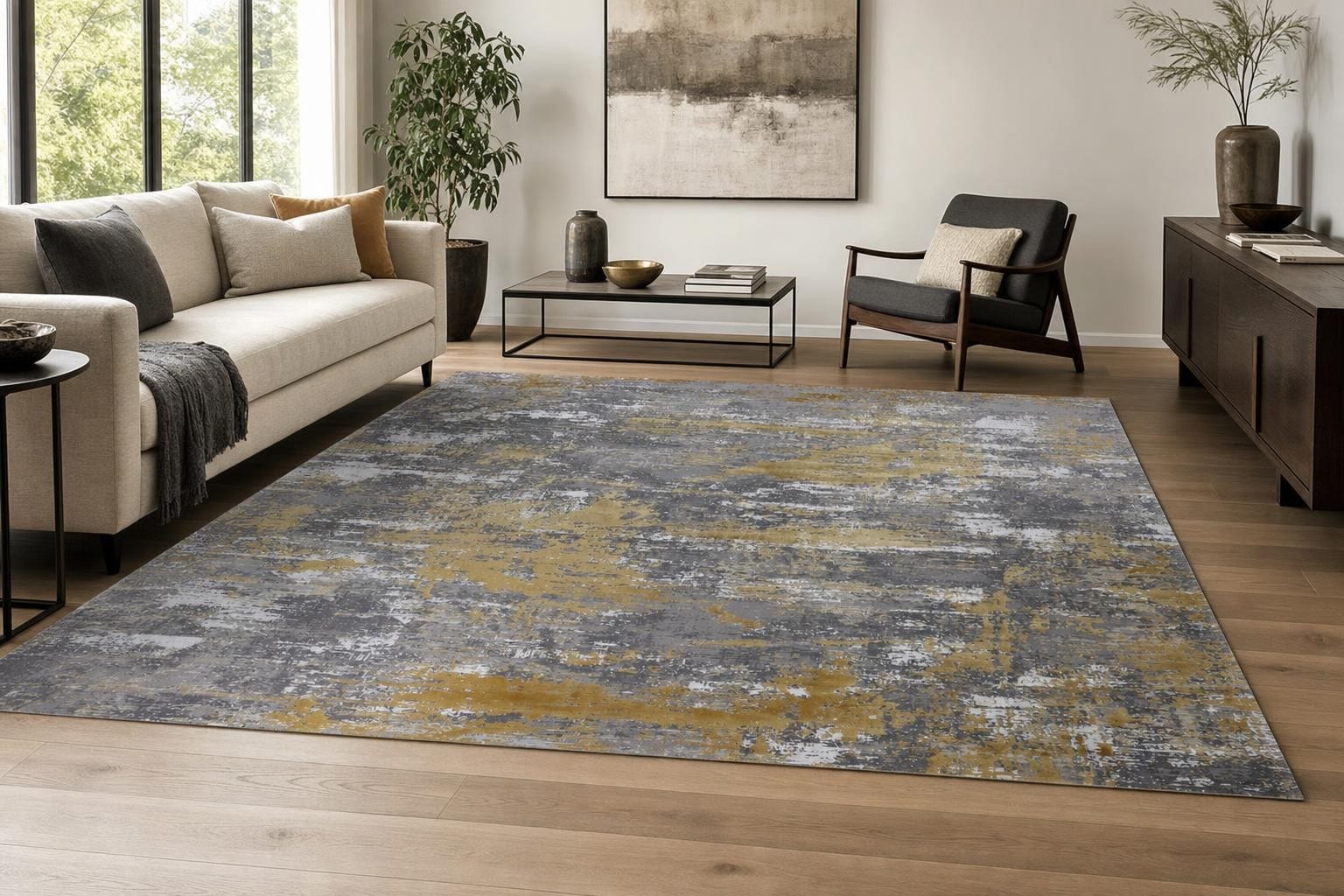 Alba 1052  Square Gold/Gray/Silver