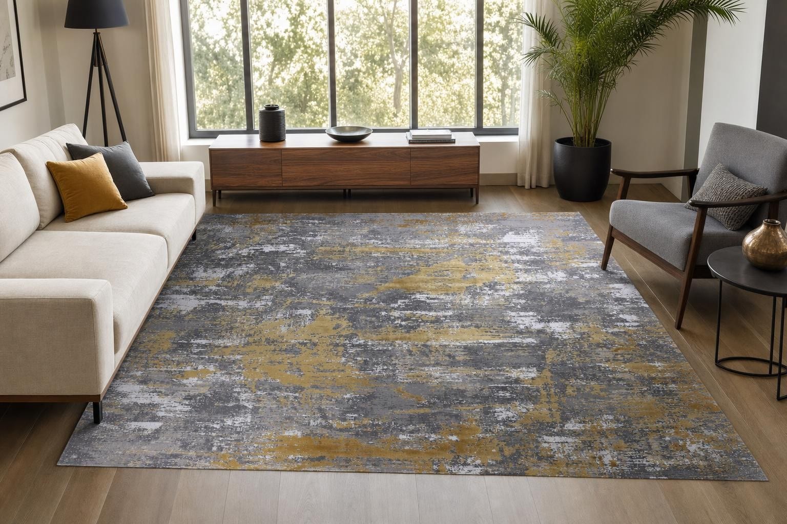 Alba 1052  Square Gold/Gray/Silver