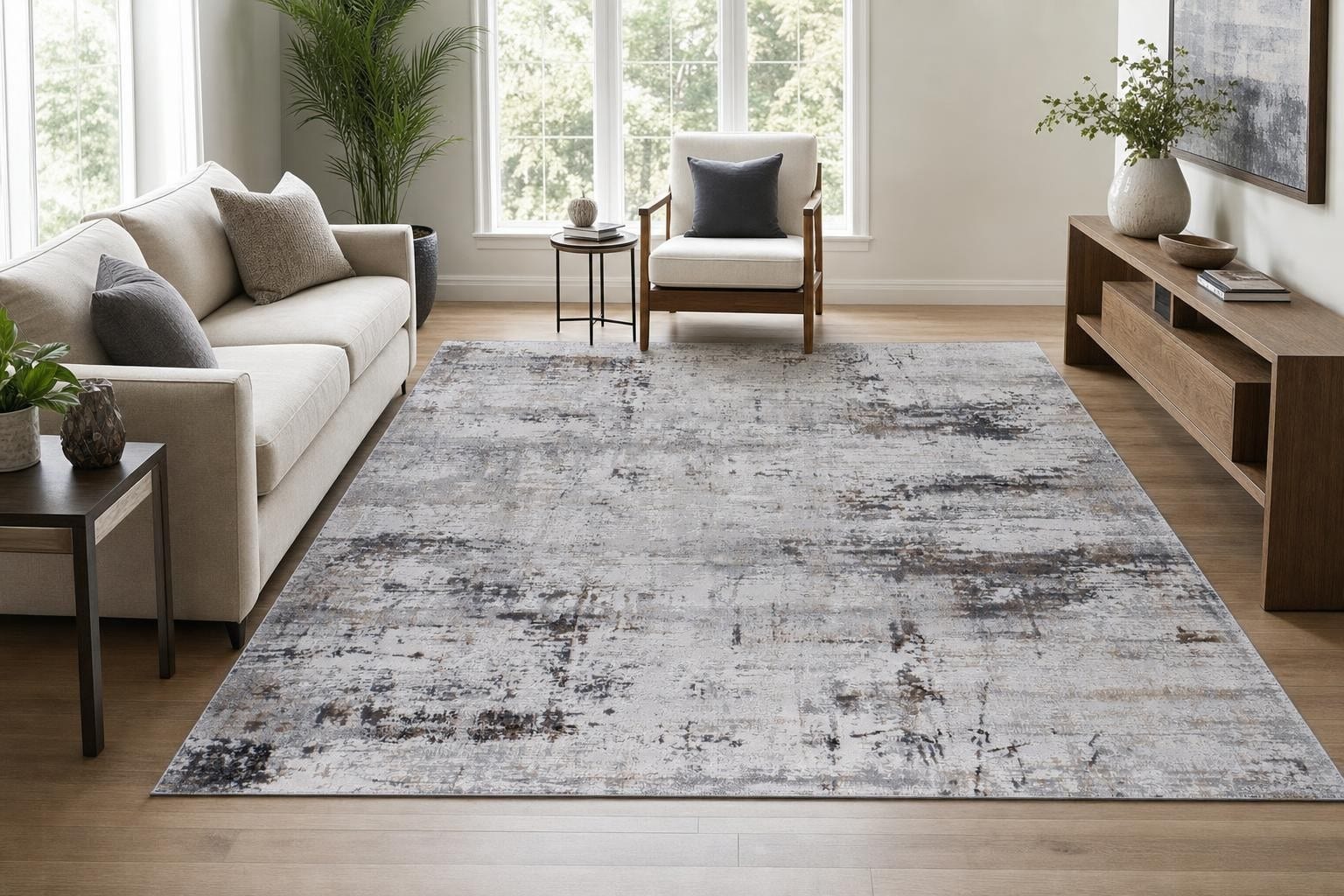 Lucia D148A Square Gray/Silver/Bronze