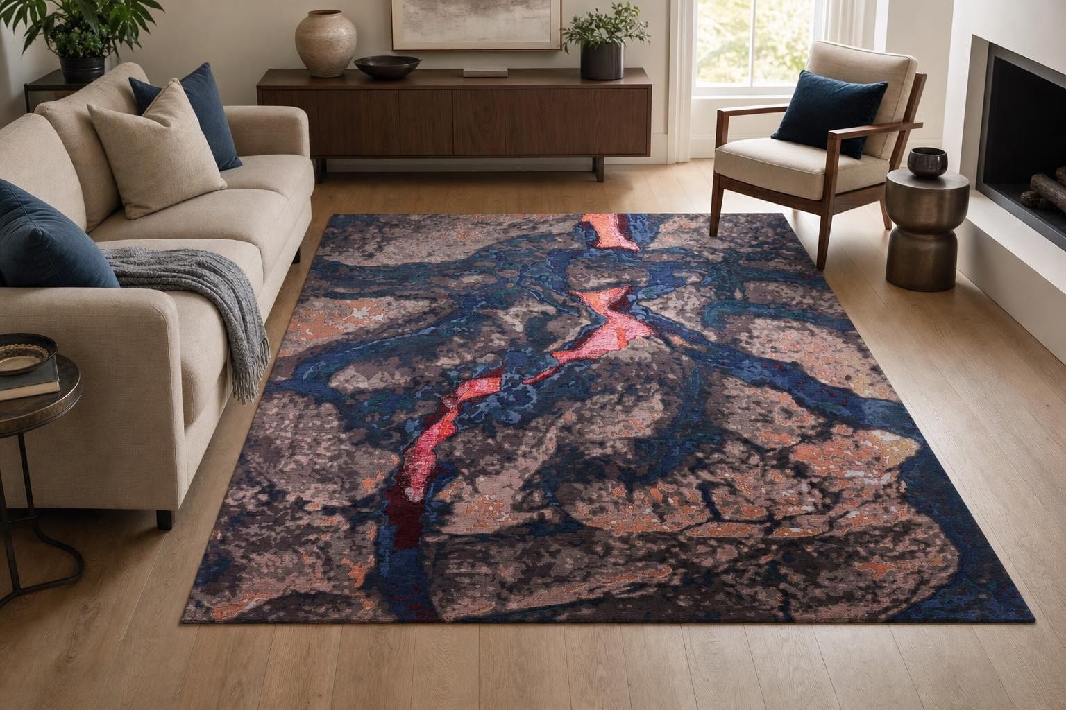 Handmade Modern Carpet