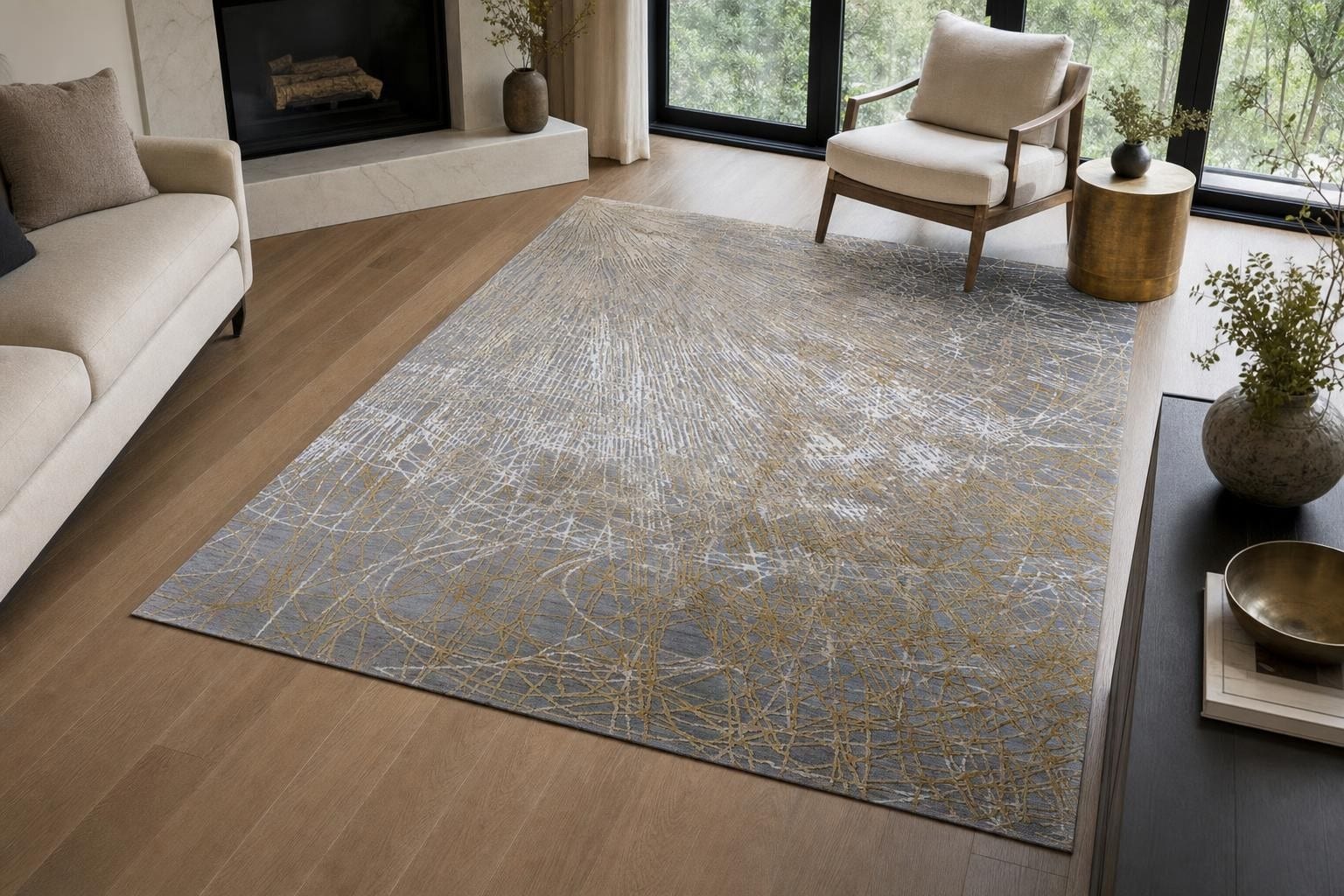 Handmade Modern Carpet