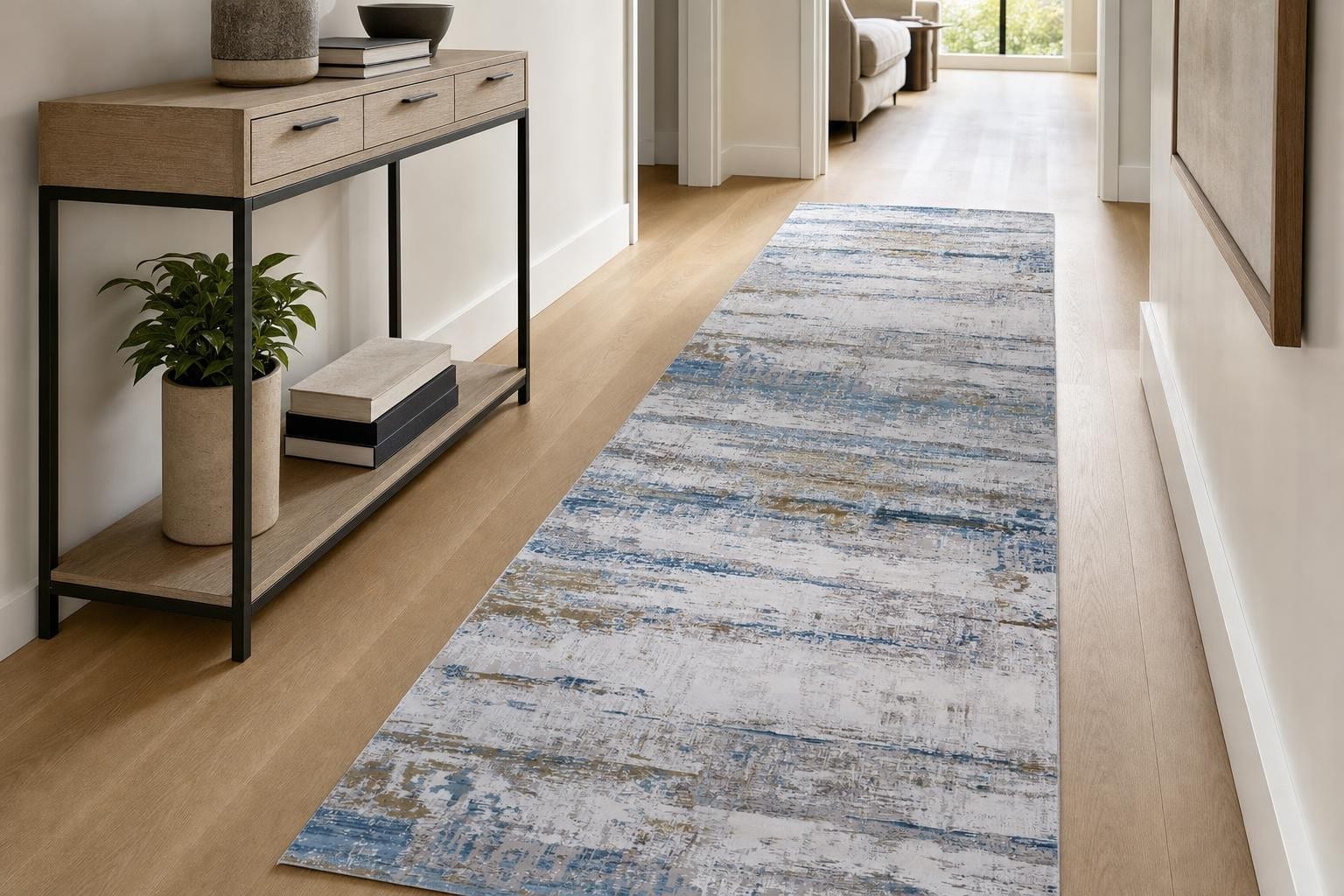 Lucia 1013A Runner Blue/Bronze/Gray/Silver