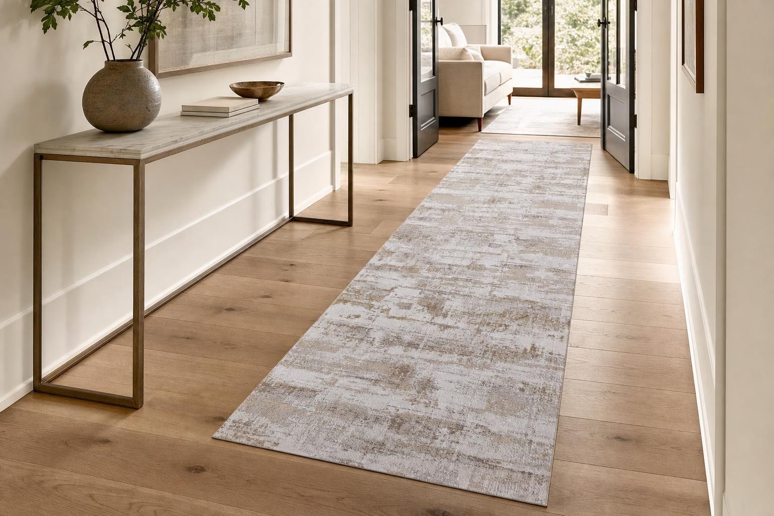 Ella B631H Runner Beige/Silver/Gold