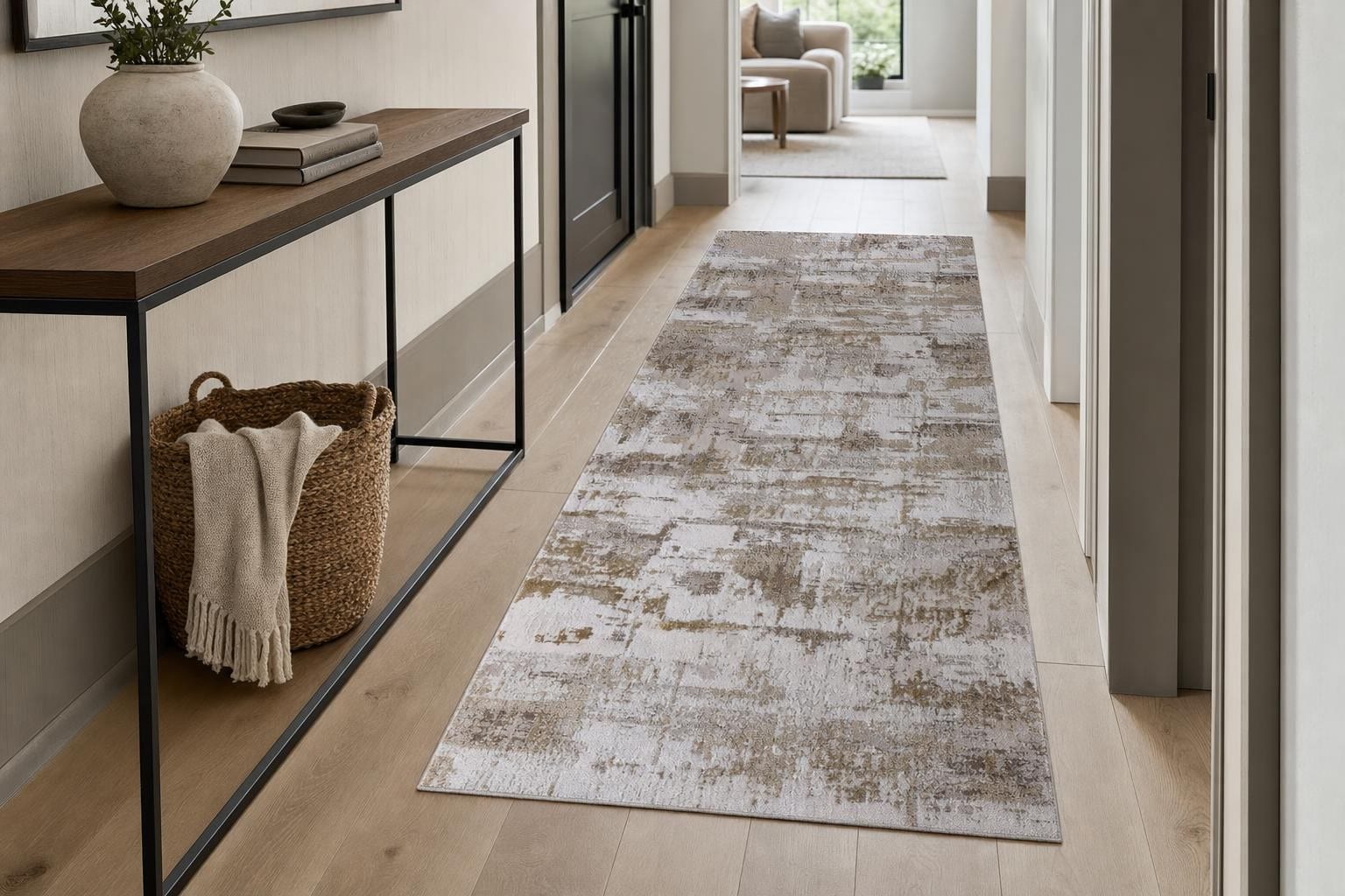 Ella B631H Runner Beige/Silver/Gold
