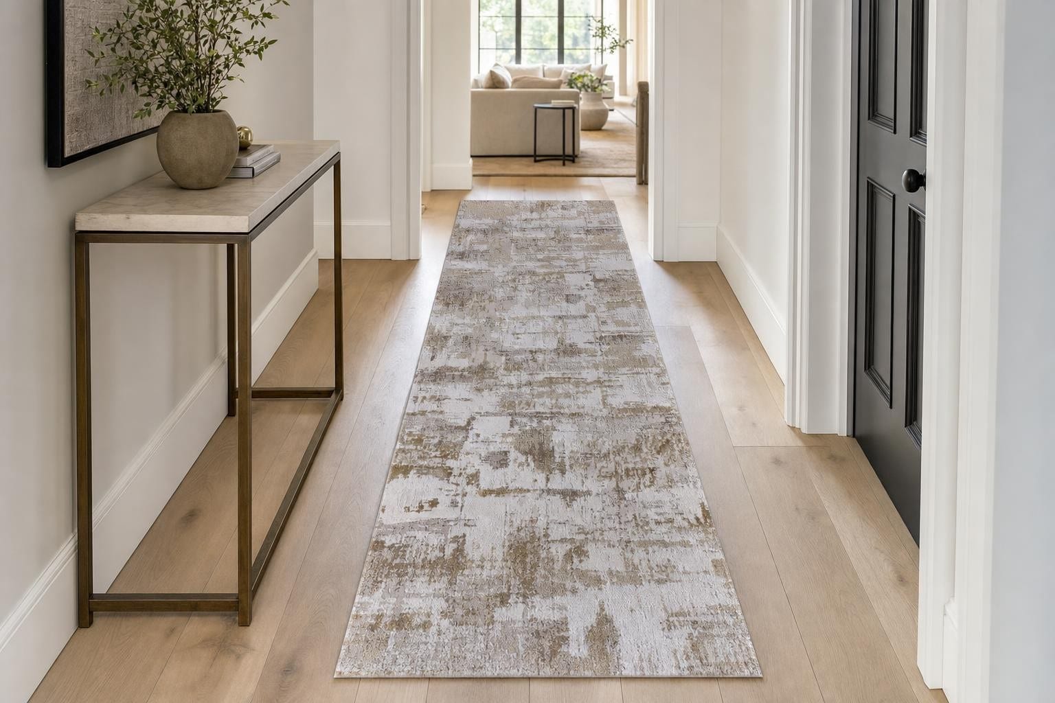 Ella B631H Runner Beige/Silver/Gold