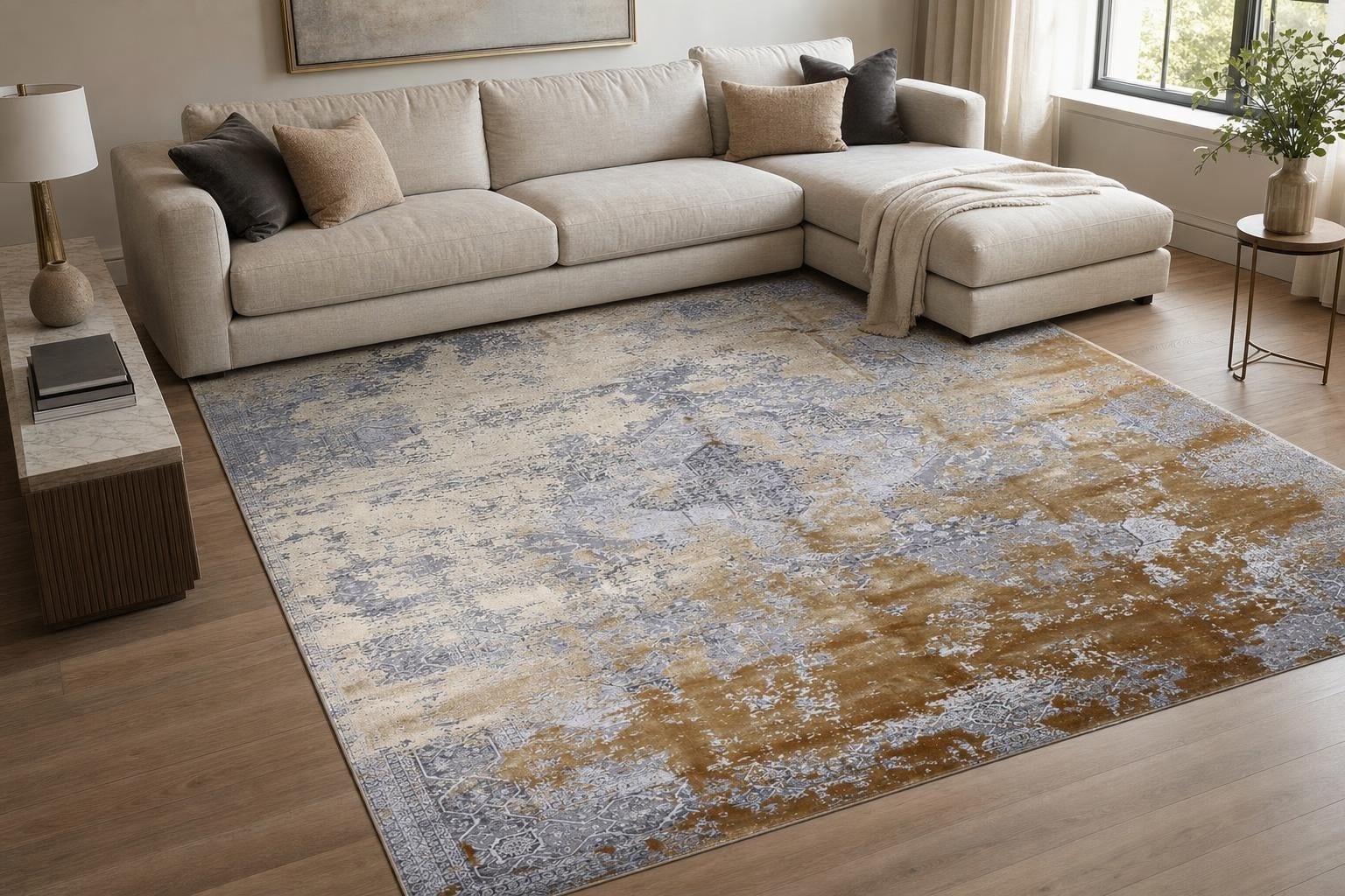 Alba Vintage MT168 Square Gold/Gray/Silver