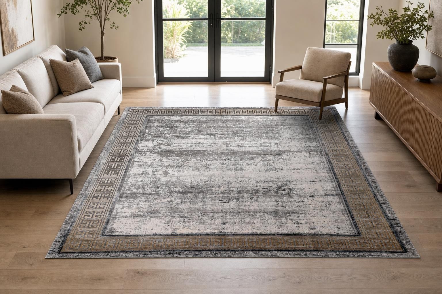 Alba MT187 Square Gray/Gold/Silver