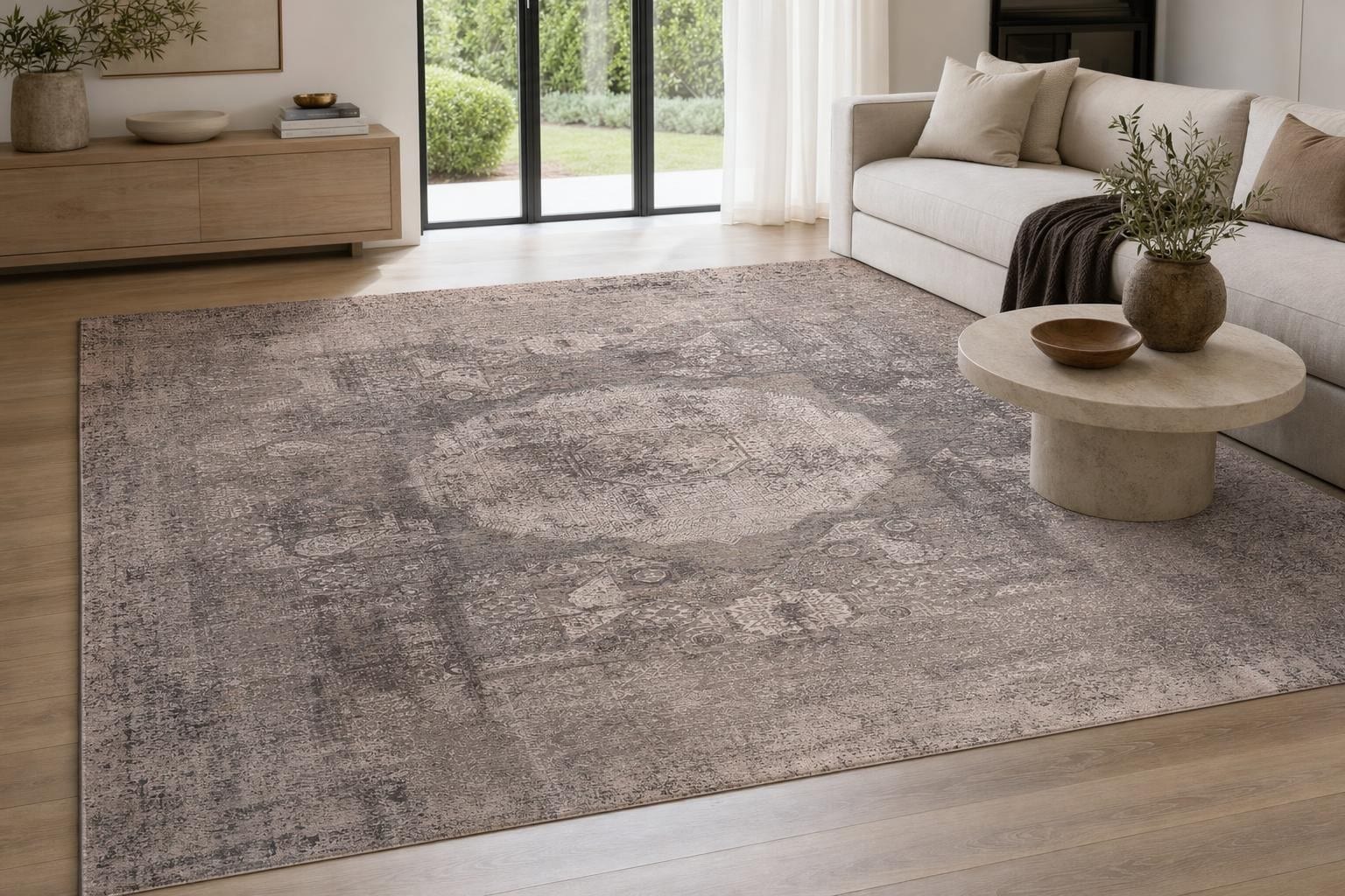 Alba MT054 Vintage Square Grey/Silver/Beige