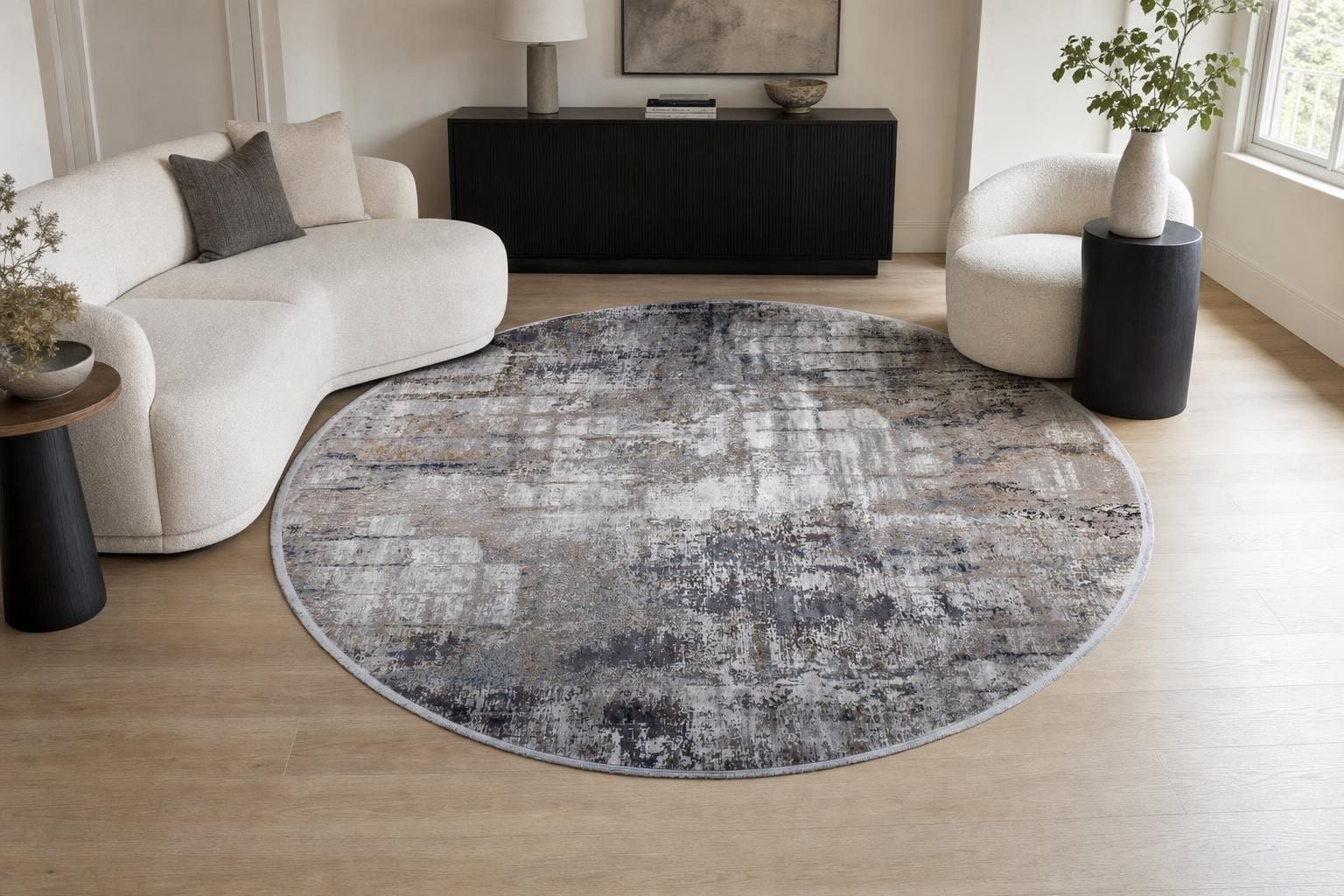 Alba MT148 Round Gray/Gold/Silver