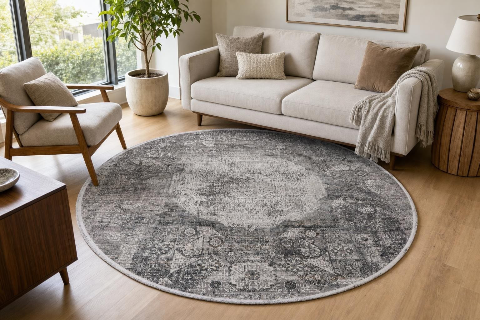 Alba MT054 Vintage Round Gray/Silver