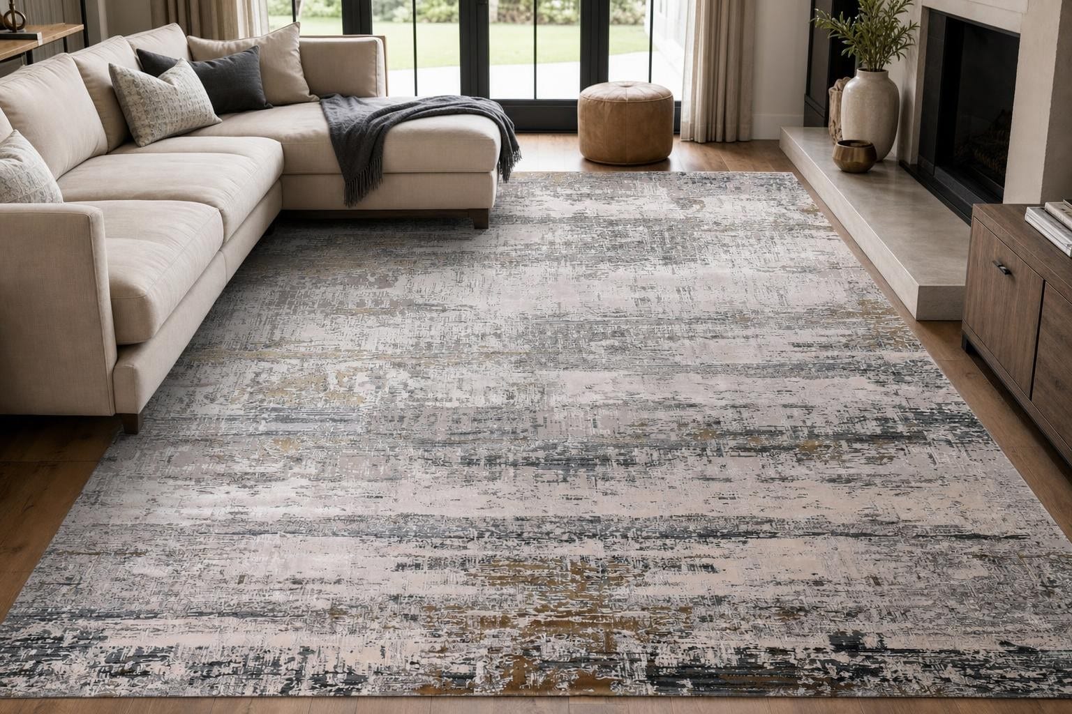 Lucia 1013B- Silver/Bronze/Gray