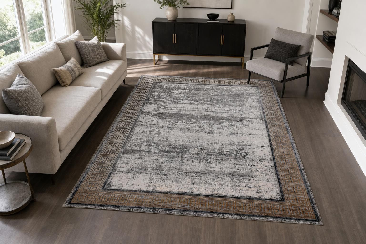 Alba MT187- Gray/Gold/Silver