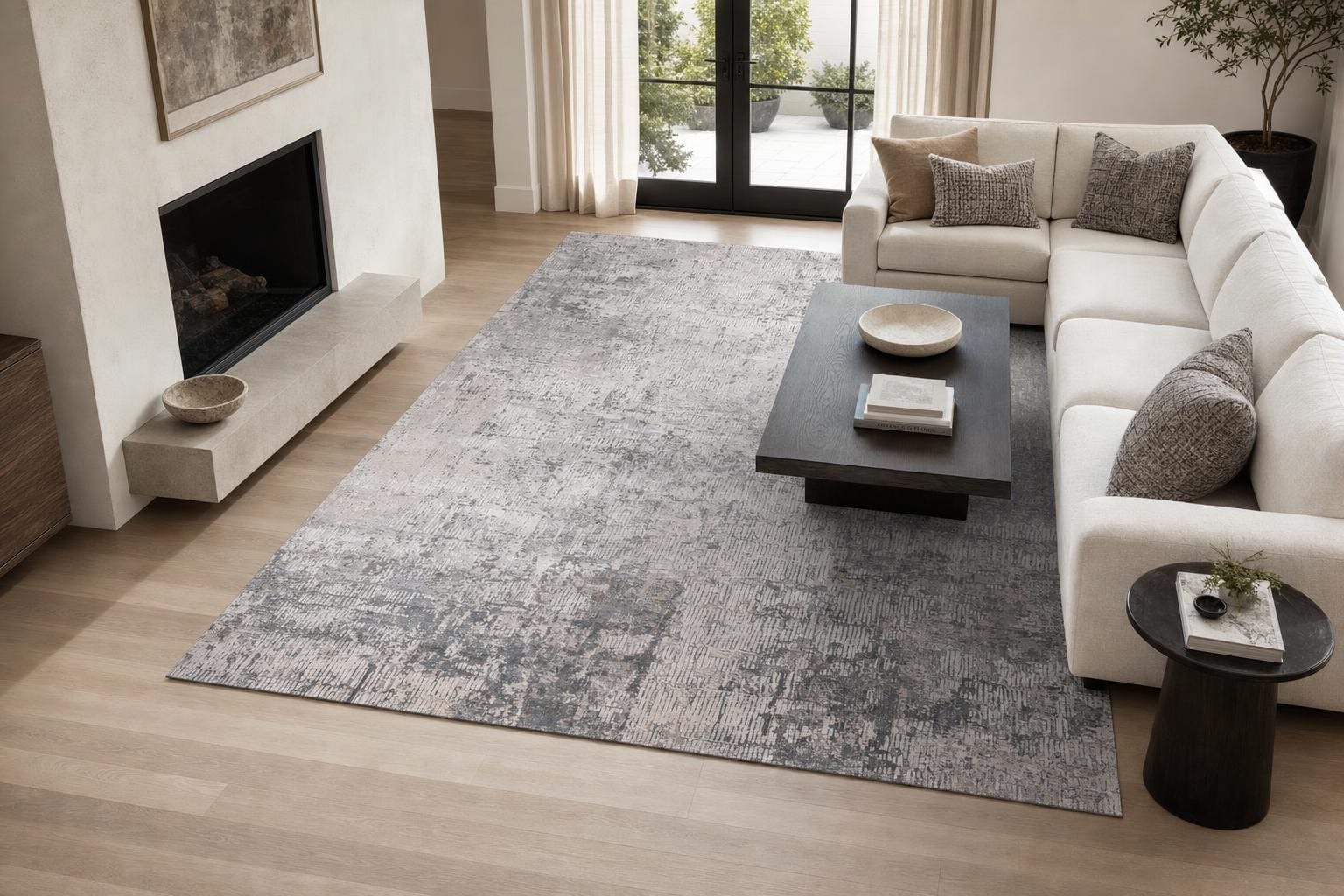 Alba MT036- Gray/Soft Beige/ SIlver