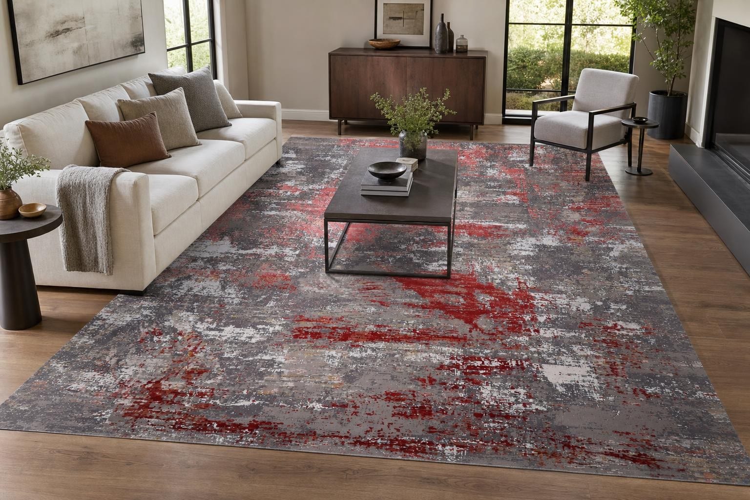 Alba 1052- Red/Gray/Silver