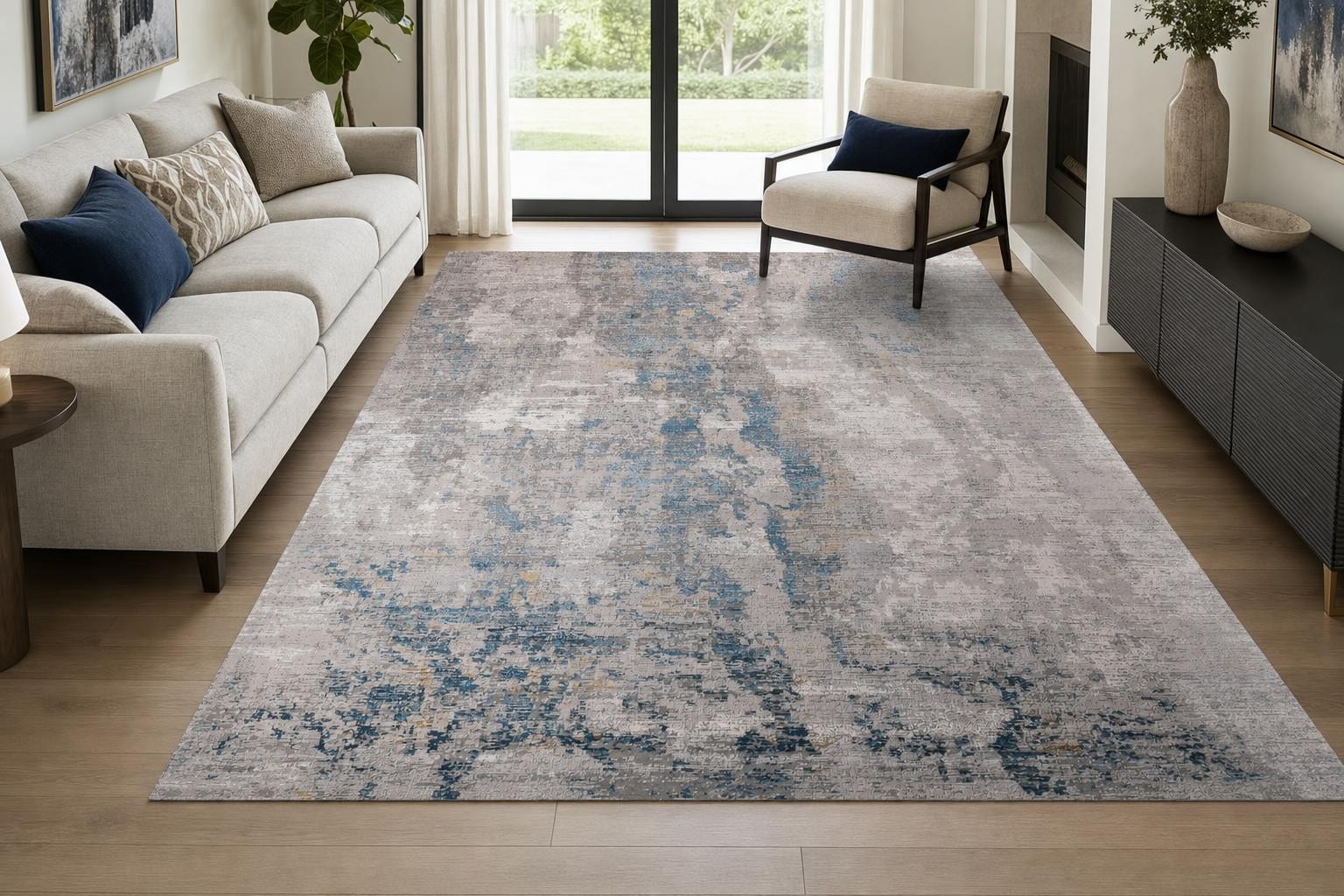 Aison B653B- Blue/Gold/Gray/Silver
