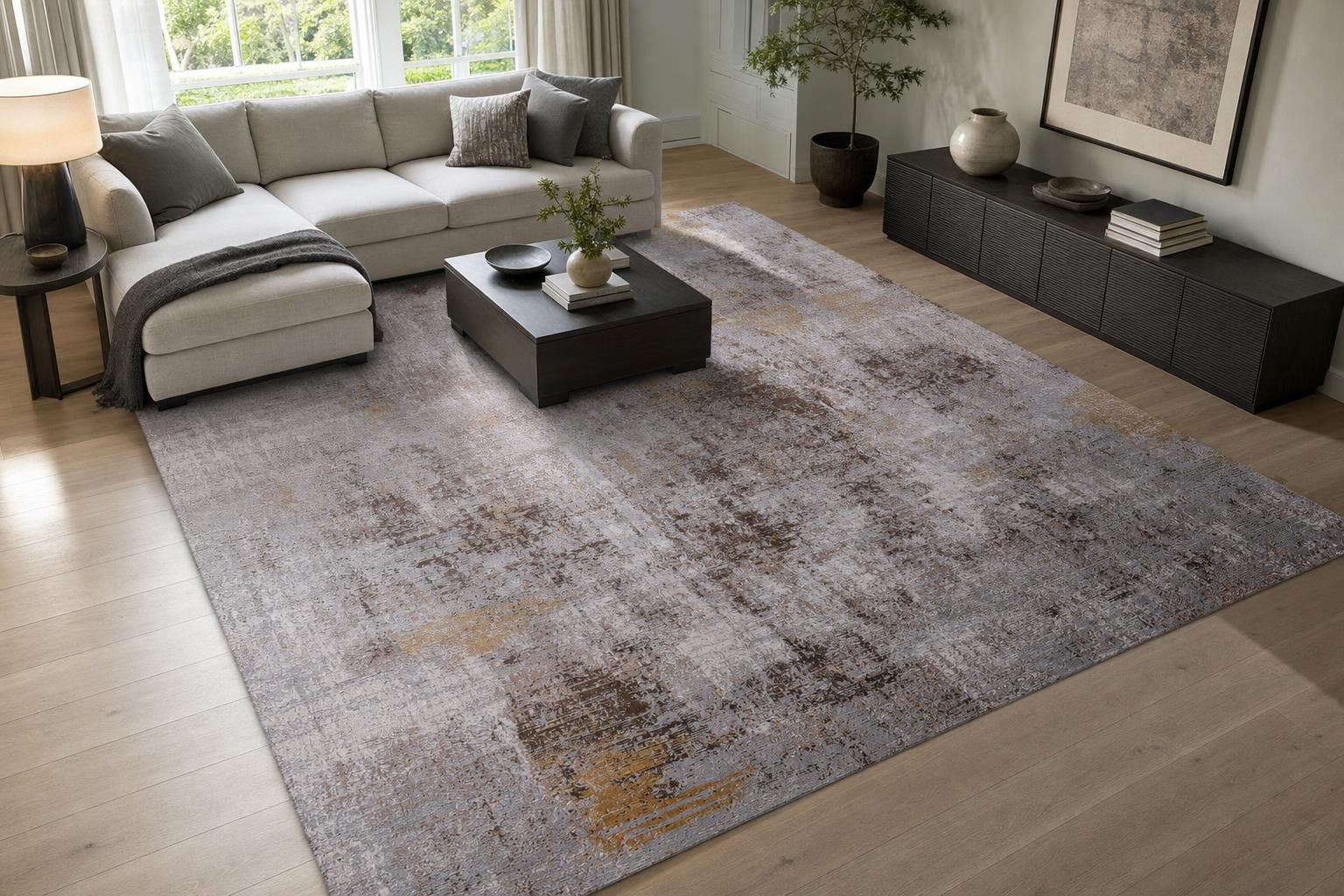 Aison B475B- Beige/Gray/Gold/Silver