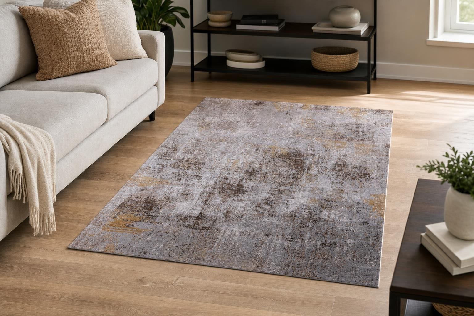 Aison B475B- Beige/Gray/Gold/Silver