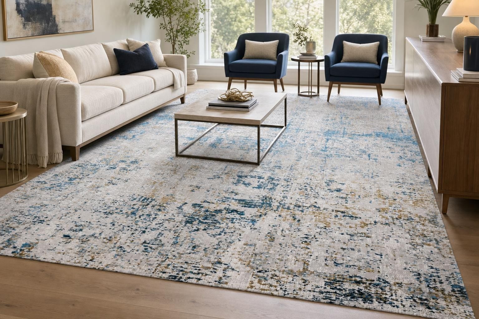 Aison B108B- Gold/Blue/Silver