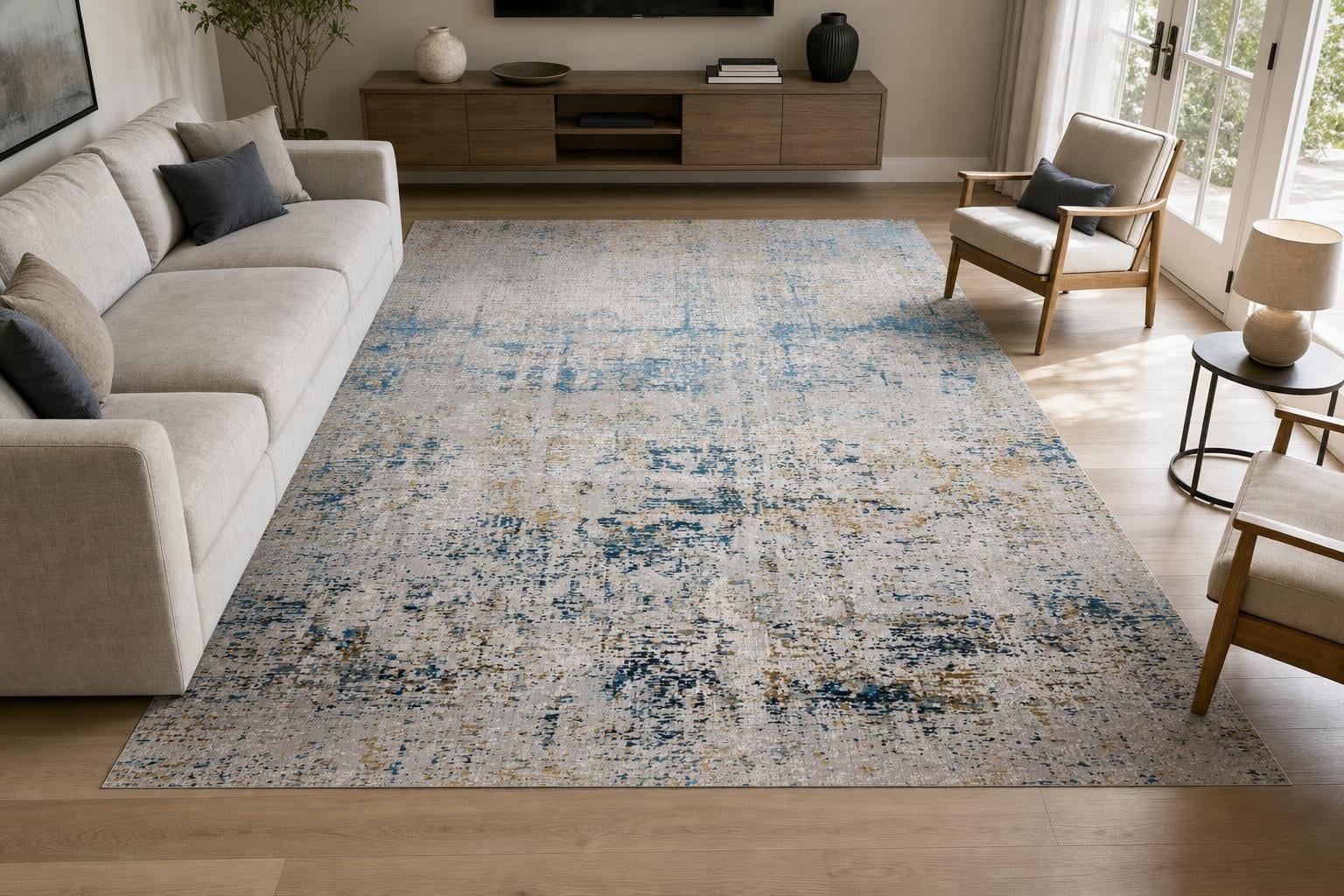 Aison B108B- Gold/Blue/Silver