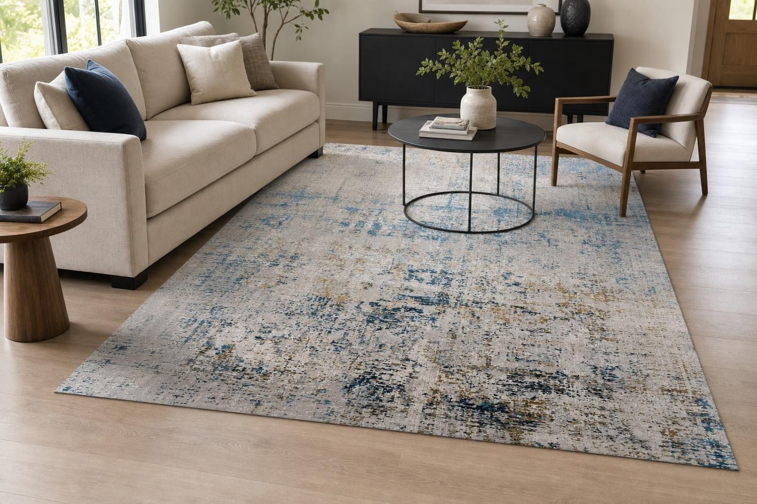 Aison B108B- Gold/Blue/Silver