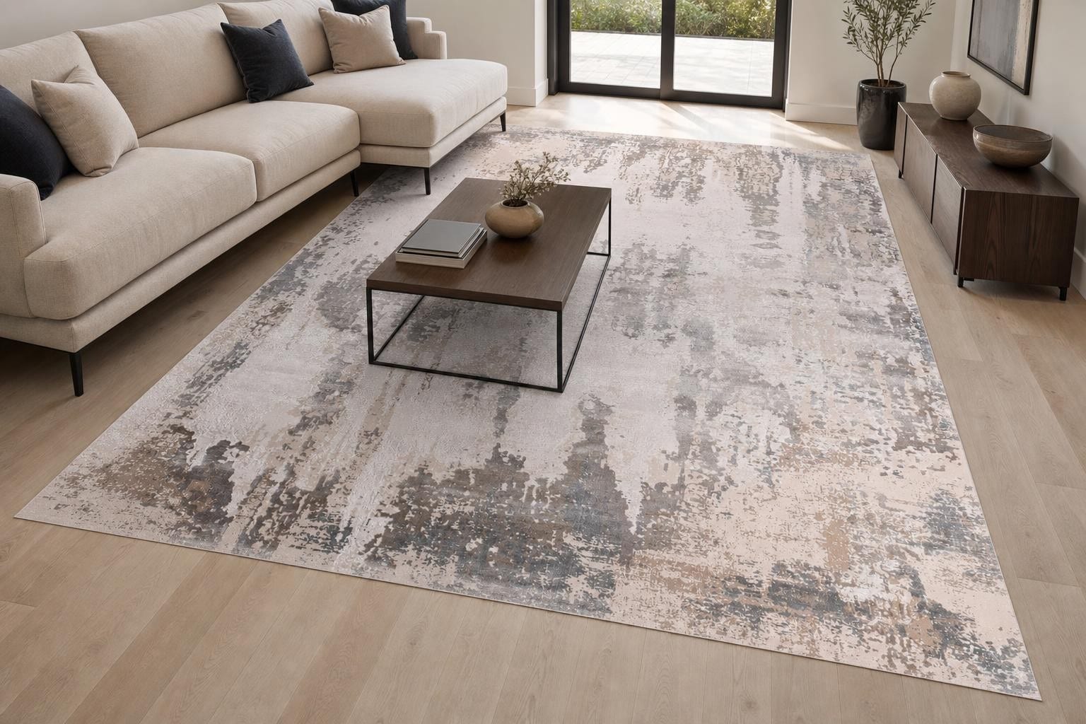 Lucia 1935- Beige/Gray/Silver