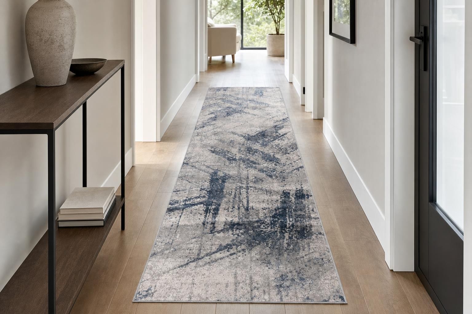 Ella B794B Runner Blue/Gray/Silver