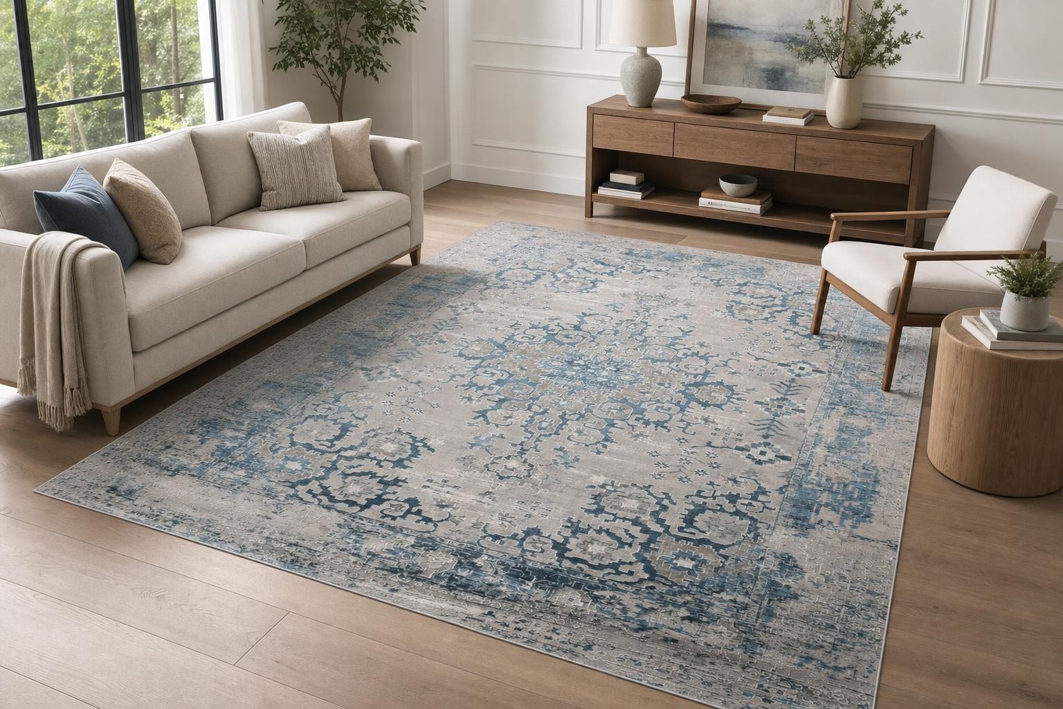 Aison Vintage B674B Blue/Gray/Silver