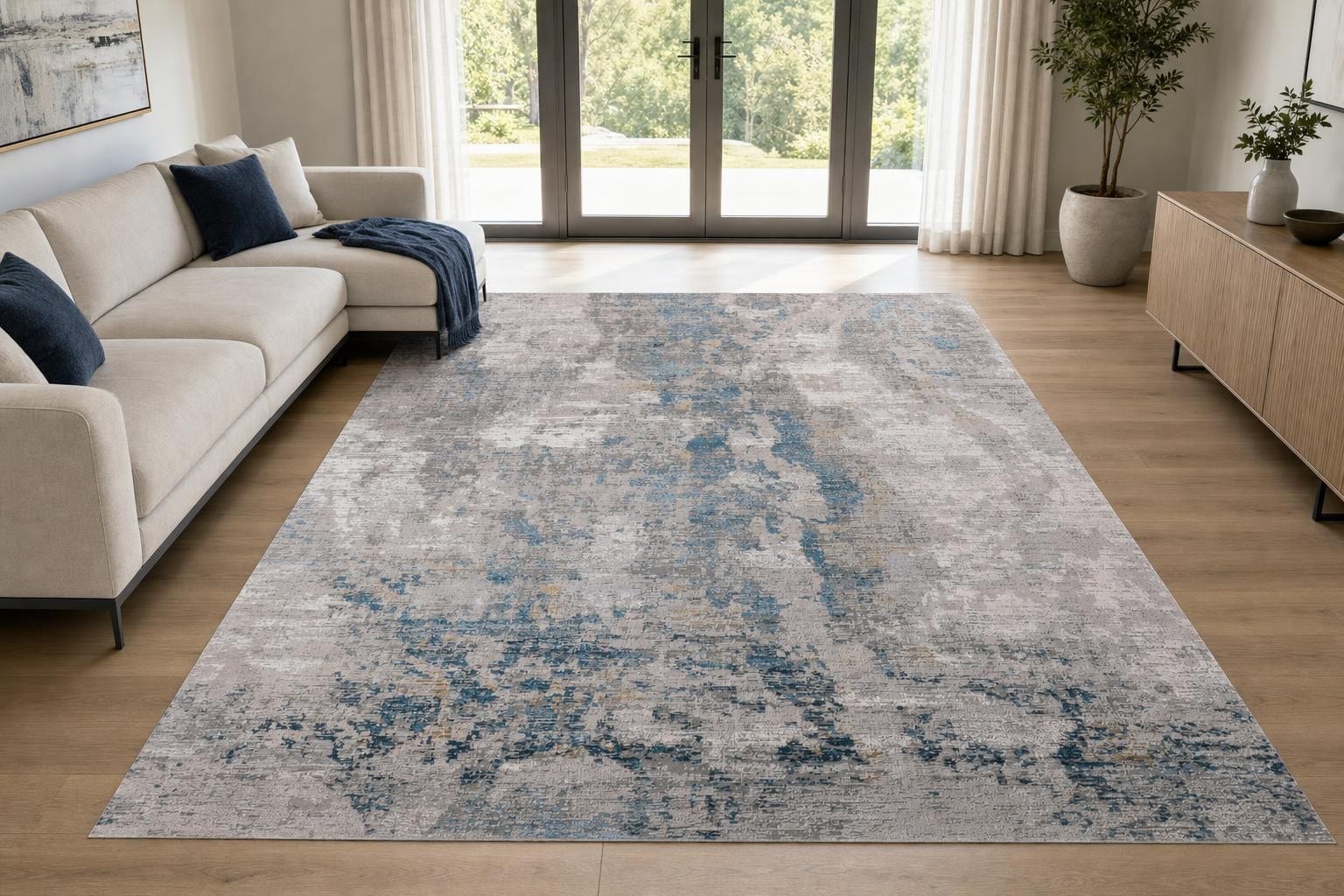Aison B653B- Blue/Gold/Gray/Silver