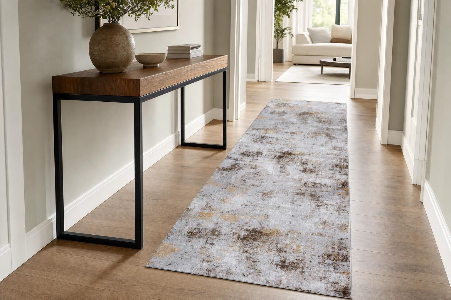 Aison B475B Runner Beige/Gray/Gold