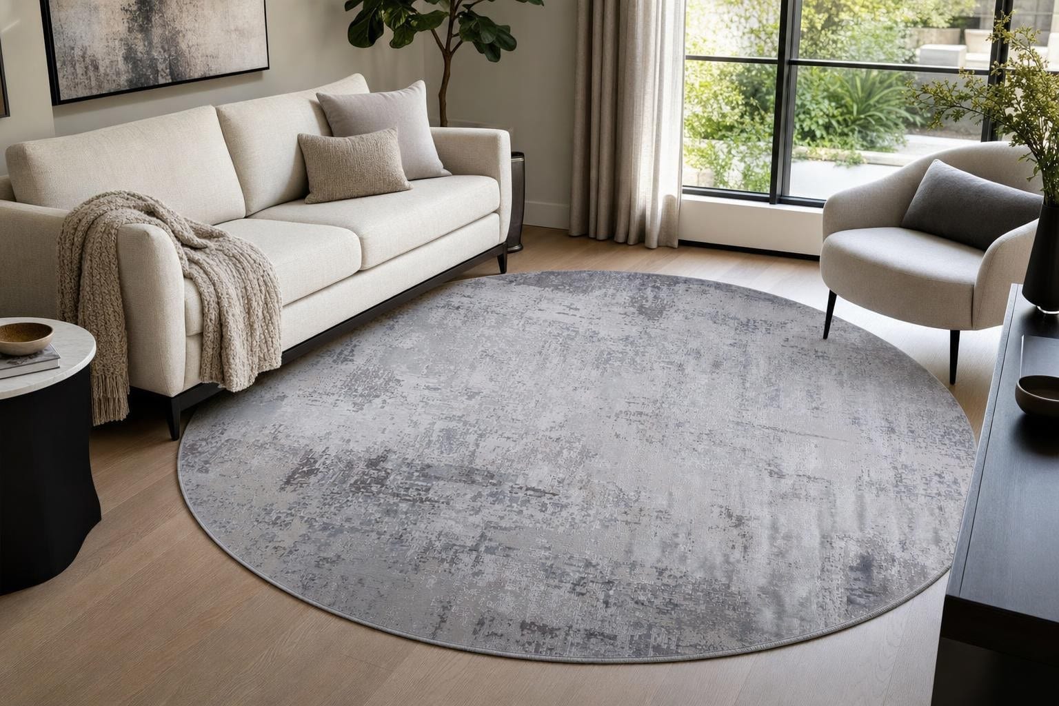 Alba 1093 Round Gray/Silver