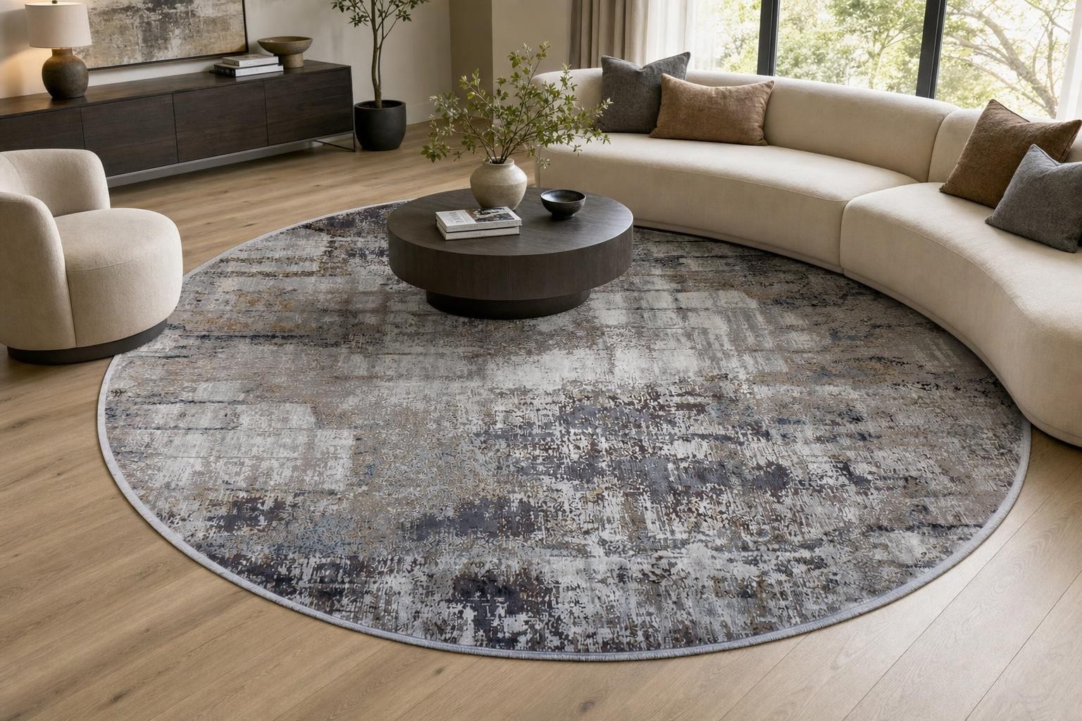 Alba MT148 Round Gray/Gold/Silver
