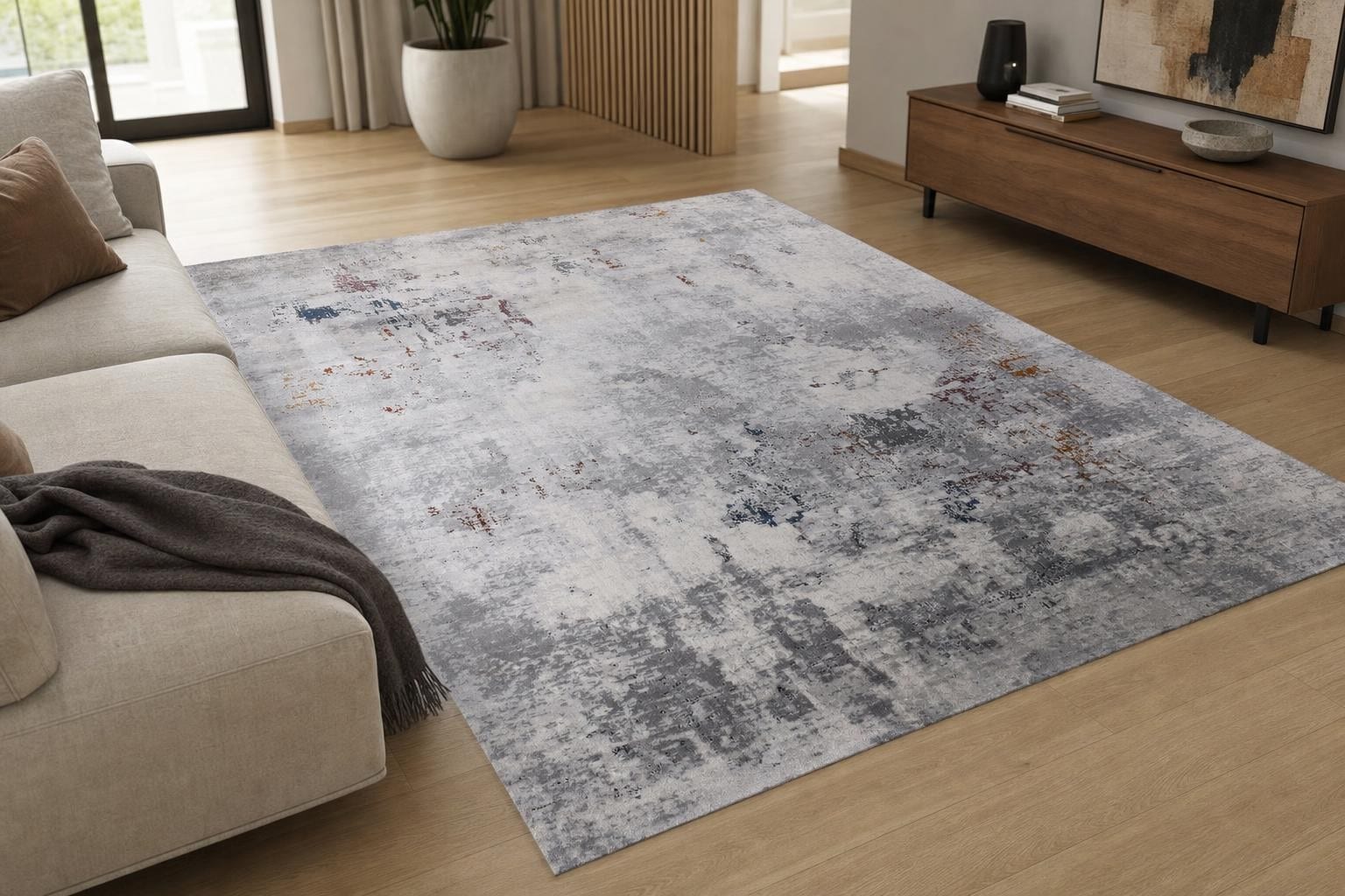 Aison B141C- Orange/Gray/SIlver