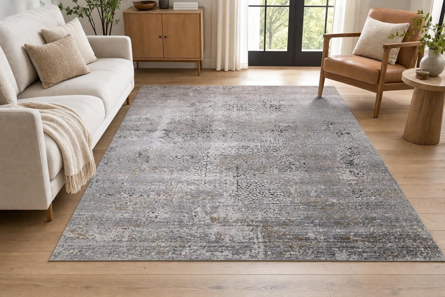 Aison B101B- Gray/Gold/Silver