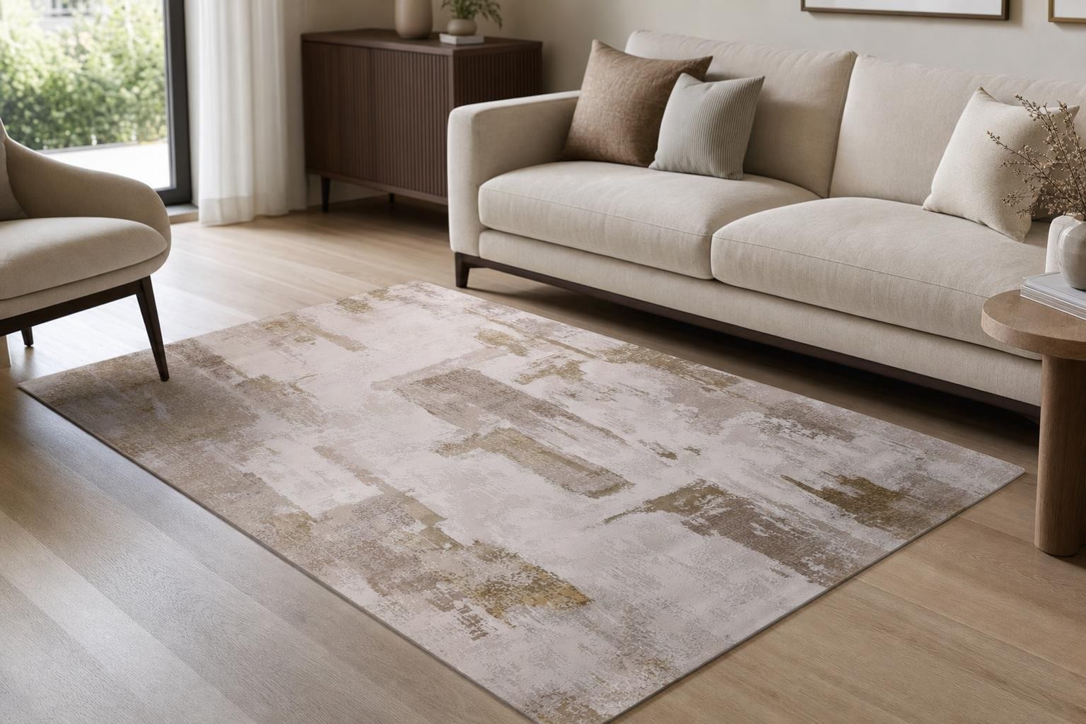 Ella B635H- Silver/Beige/Touch of Gold