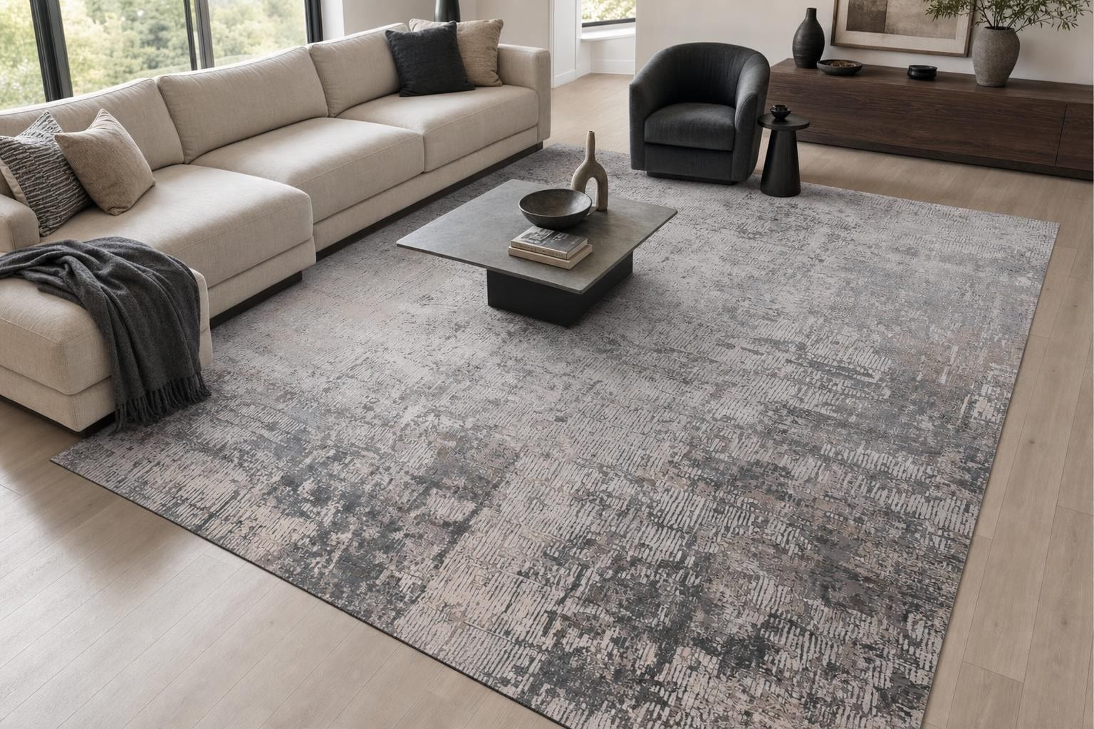 Alba MT036- Gray/Soft Beige/ SIlver
