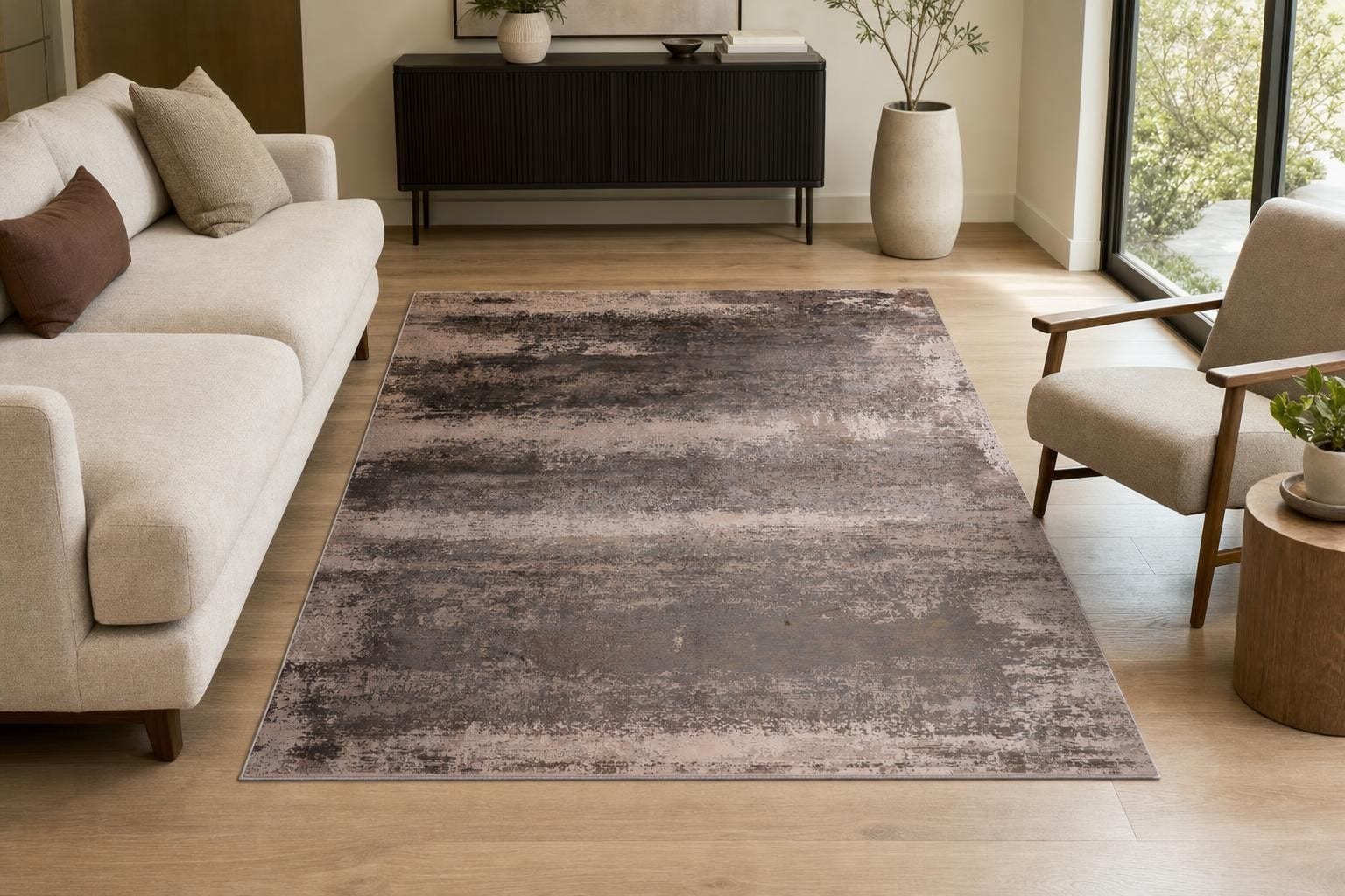 Alba MT032- Gray/Soft Beige/ Silver