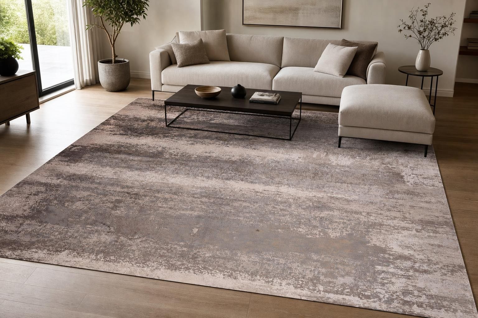 Alba MT032 Square Gray/Silver/Soft Beige