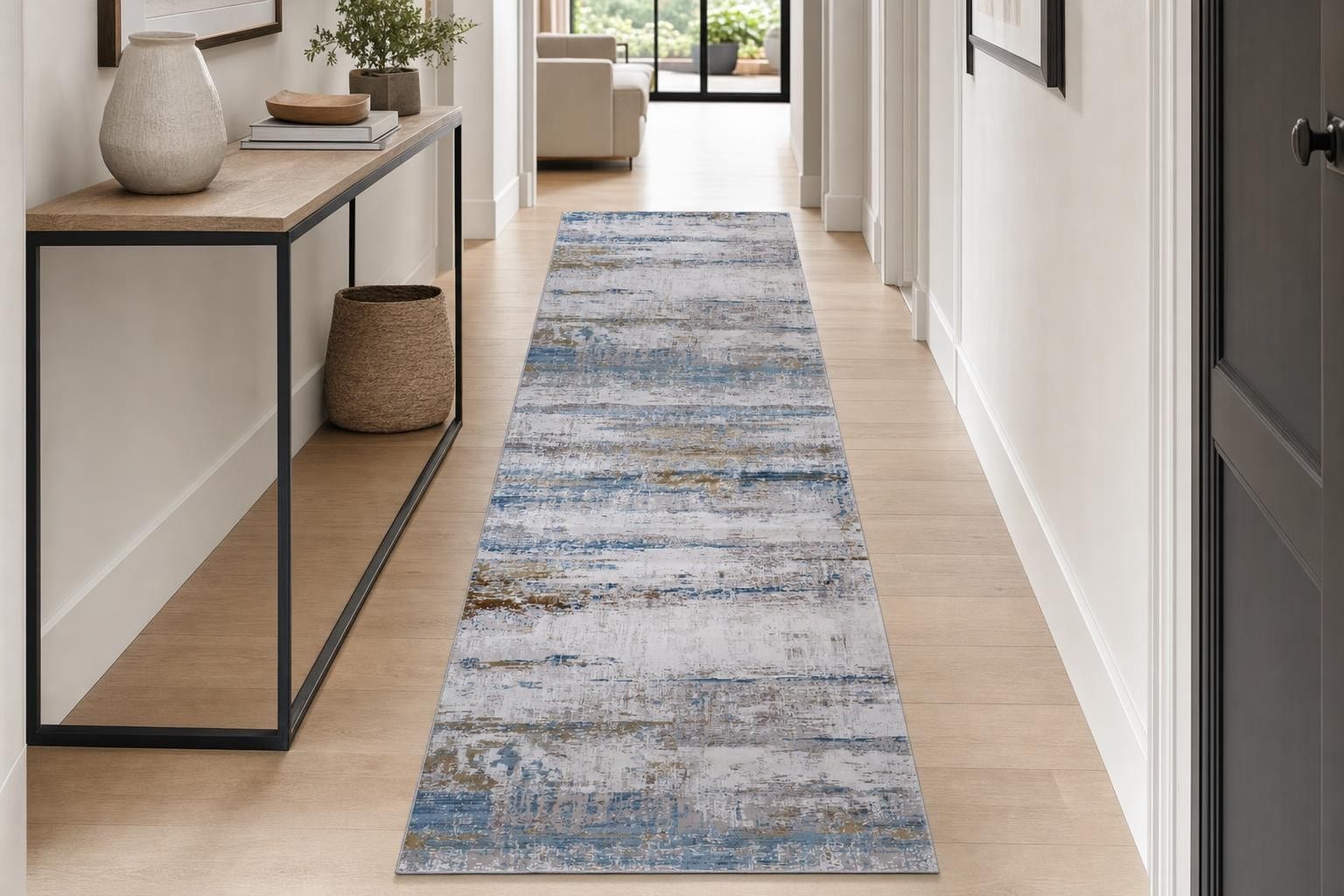 Lucia 1013A Runner Blue/Bronze/Gray/Silver