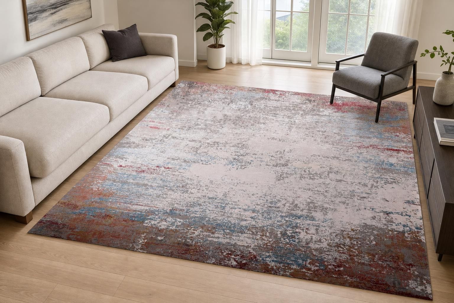 Lucia 1023C Square Multi Color