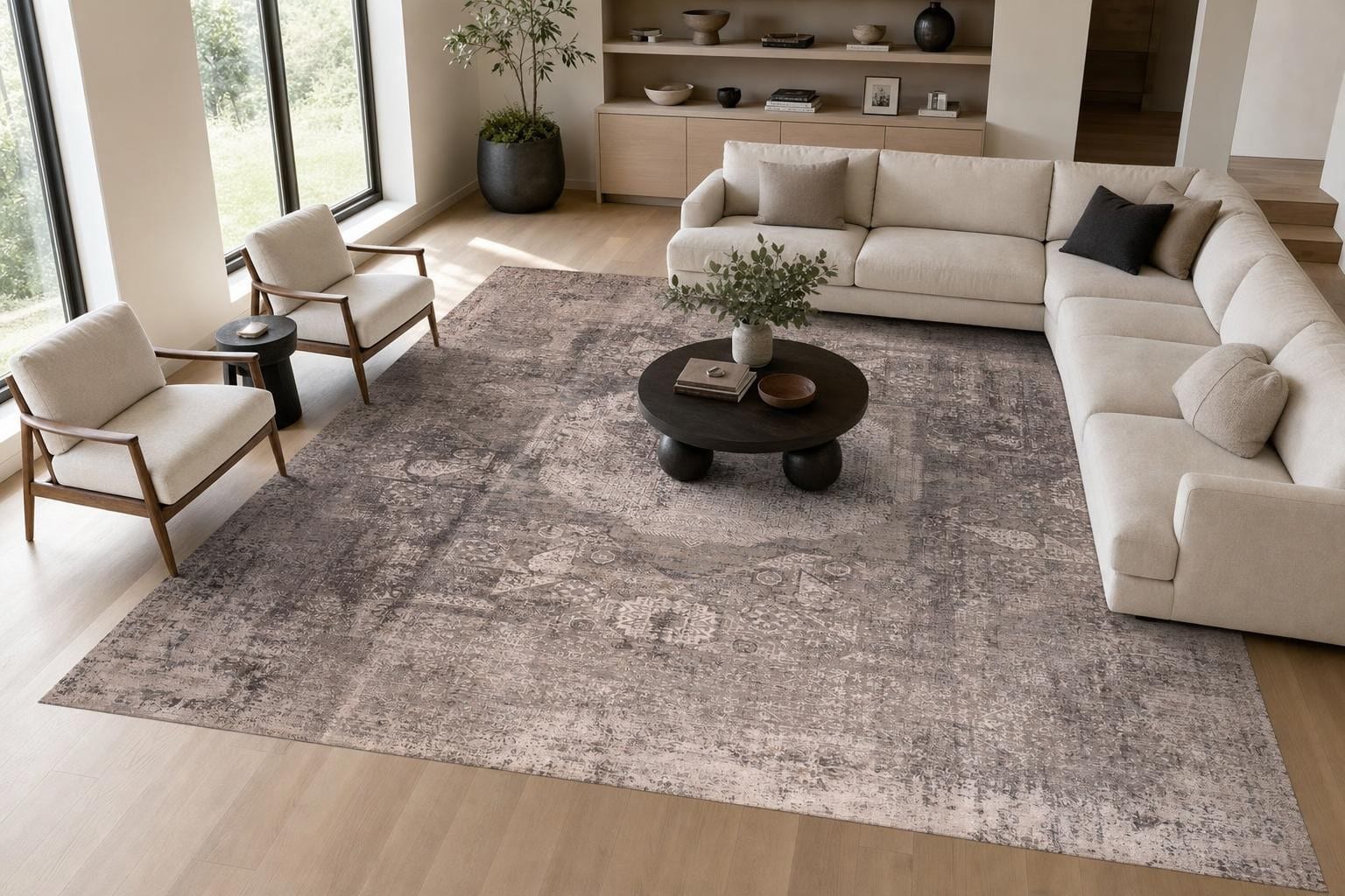 Alba MT054 Vintage Square Grey/Silver/Beige