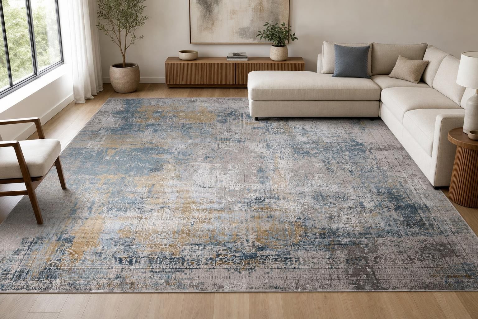 Alba Vintage 1014A Square Blue/Bronze/Gray/Silver