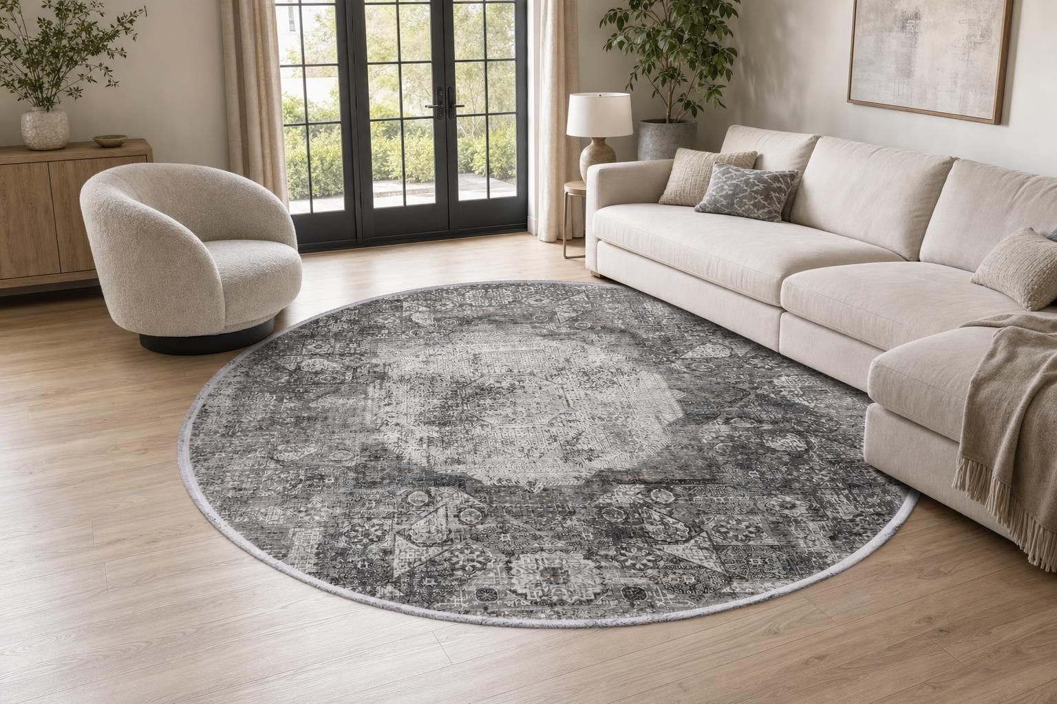 Alba MT054 Vintage Round Gray/Silver