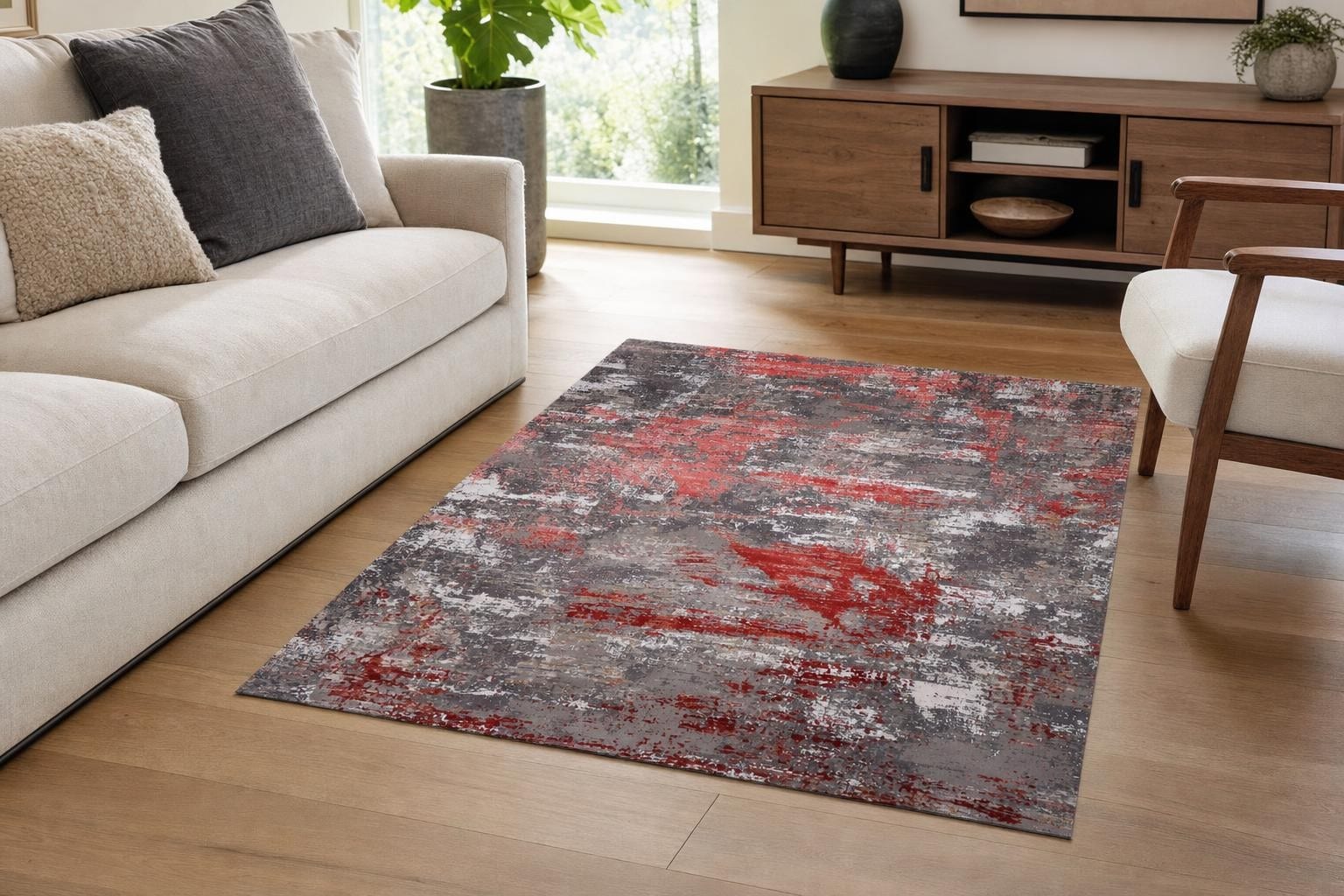 Alba 1052- Red/Gray/Silver
