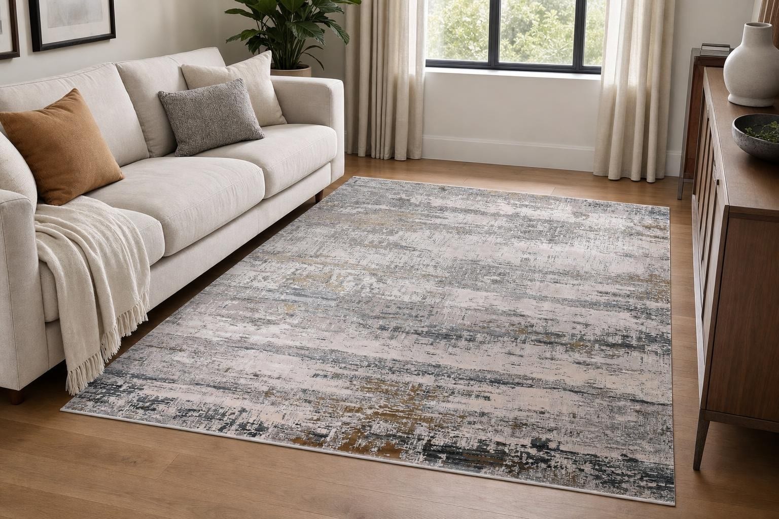 Lucia 1013B- Silver/Bronze/Gray