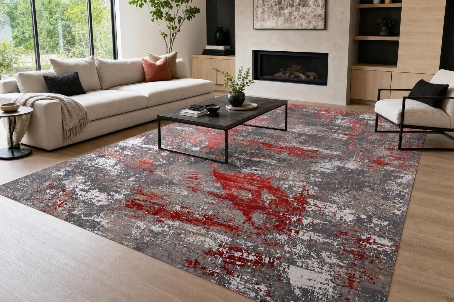Alba 1052- Red/Gray/Silver