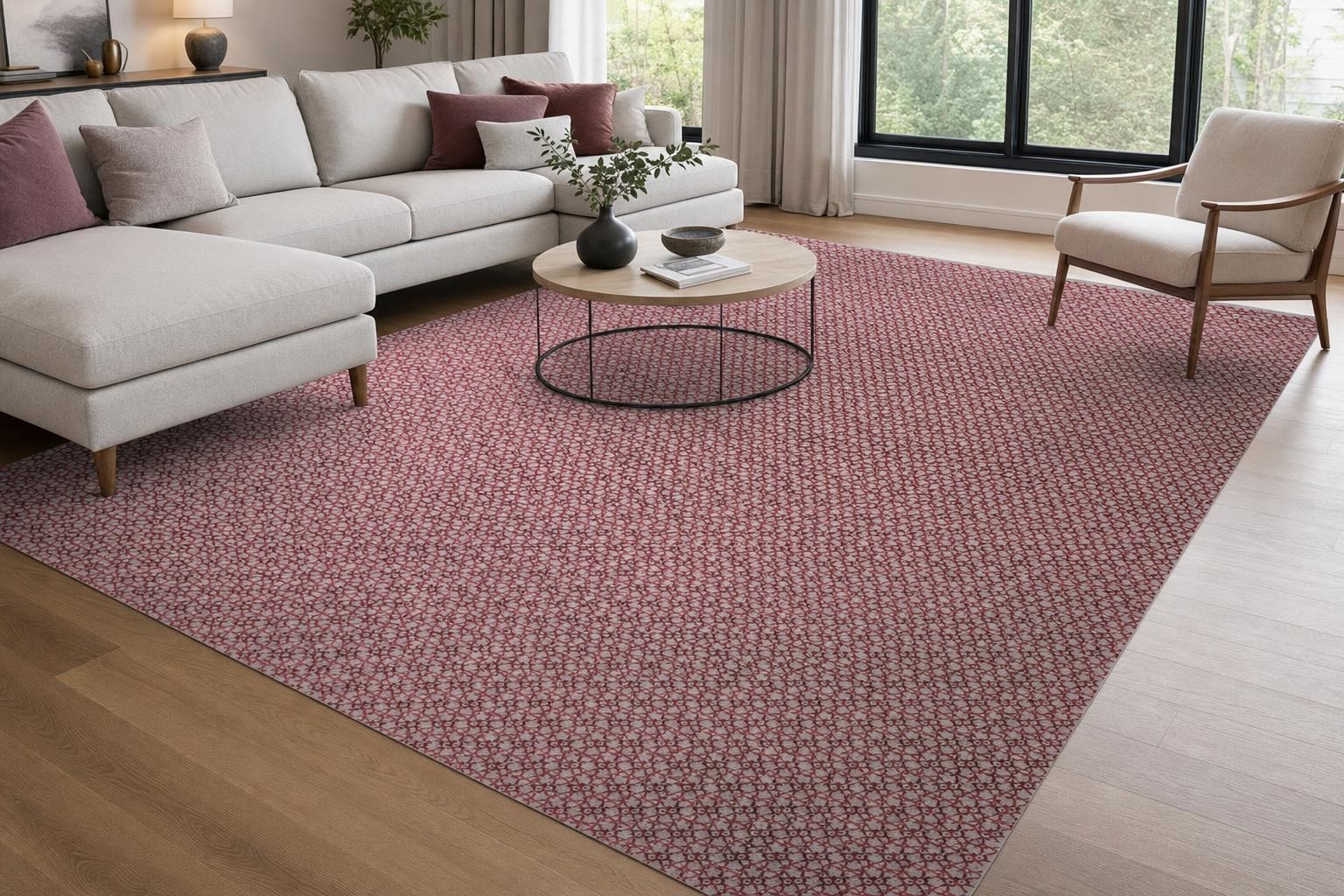 Oriana 1096-Maroon/Gray/Silver